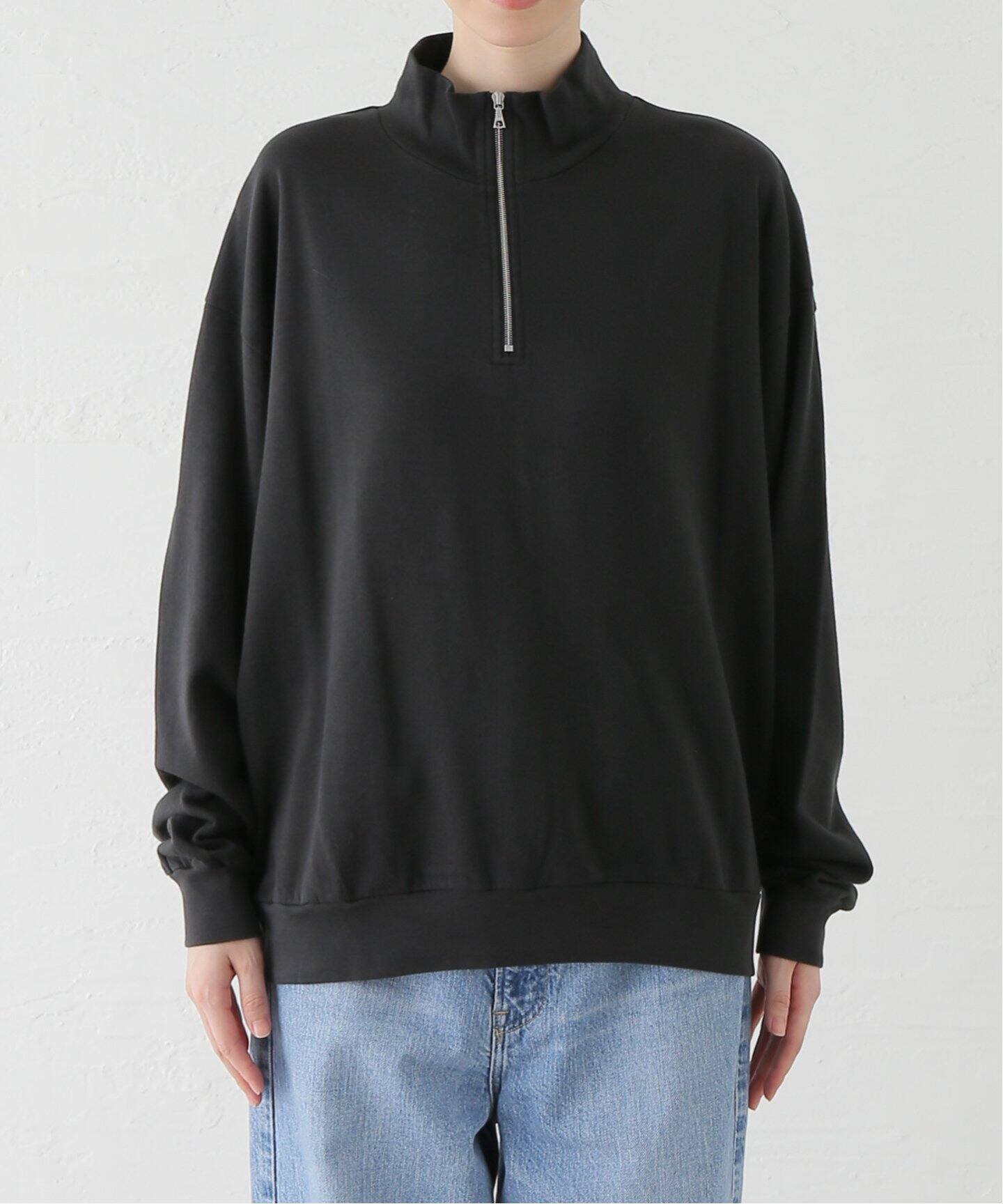 AURALEE/オーラリー SUPER HIGH GAUGE SWEAT ZIP P/O スウェット 