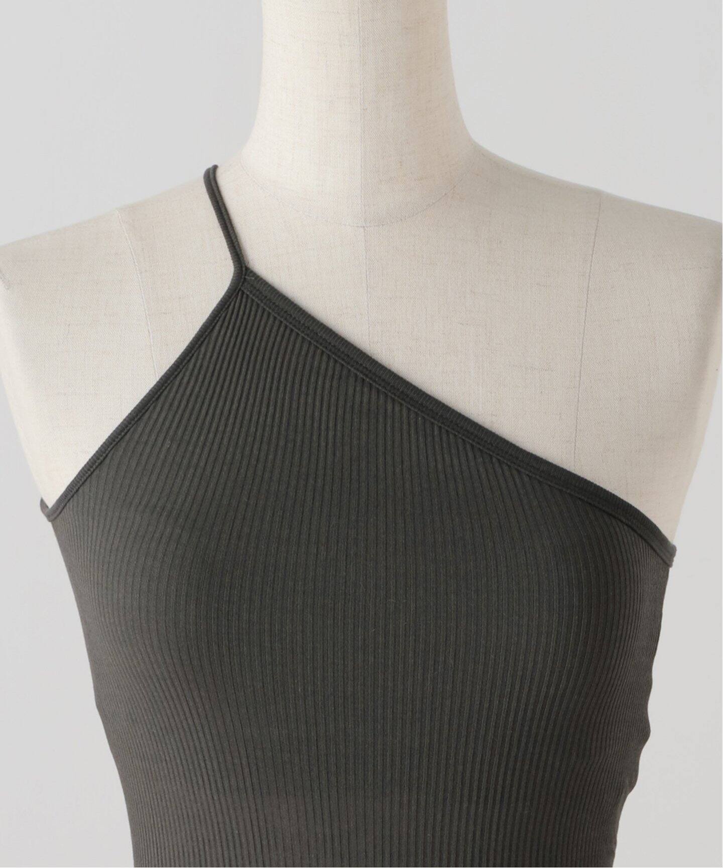 HAKUJI/ハクジ】Twist cotton bra OS cami キャミソール（カップ付き 