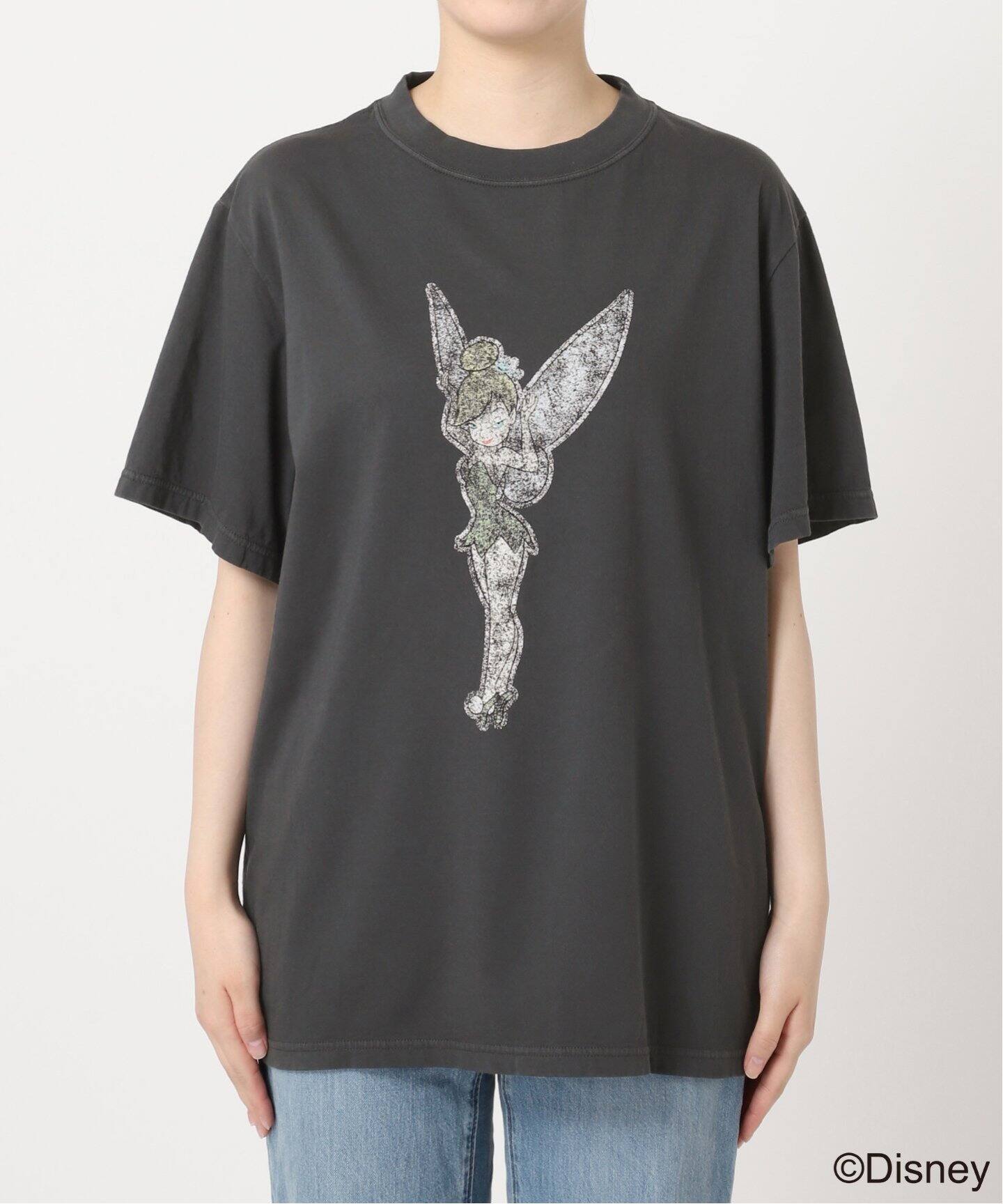 R JUBILEE/DISNEY COLLECTION LW加工Tシャツ(Tinker Bell)（Tシャツ 