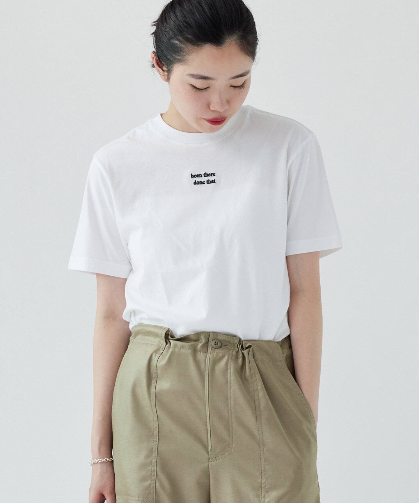 MAISON LABICHE/メゾン ラビッシュ】embroidery Tシャツ（Tシャツ