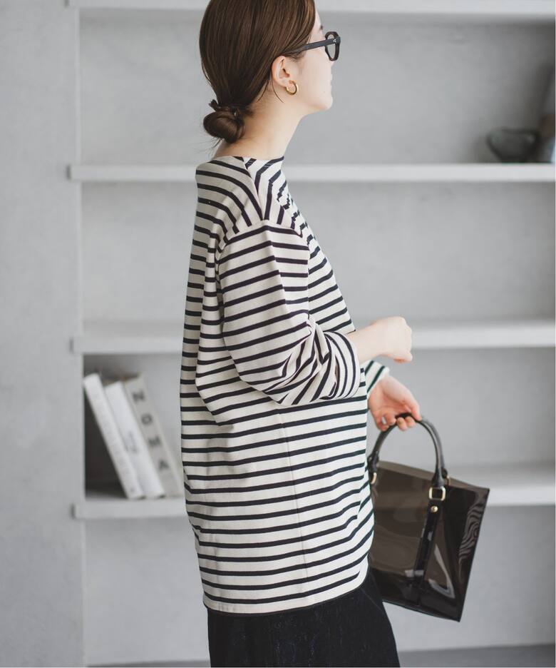 SAINT JAMES/セントジェームス OUESSANT/ウエッソン ボーダー（Tシャツ 