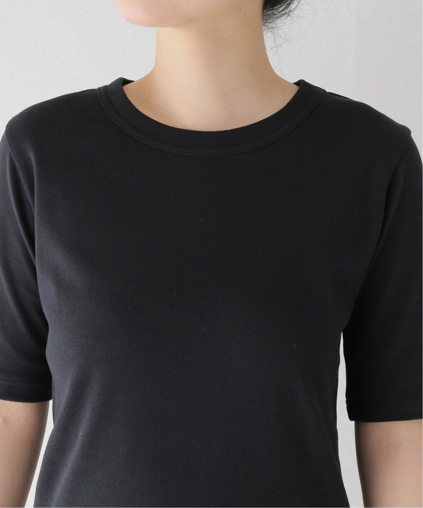 MADISONBLUE/マディソンブルー】CREW NECK H/S TEE クルーネックT 