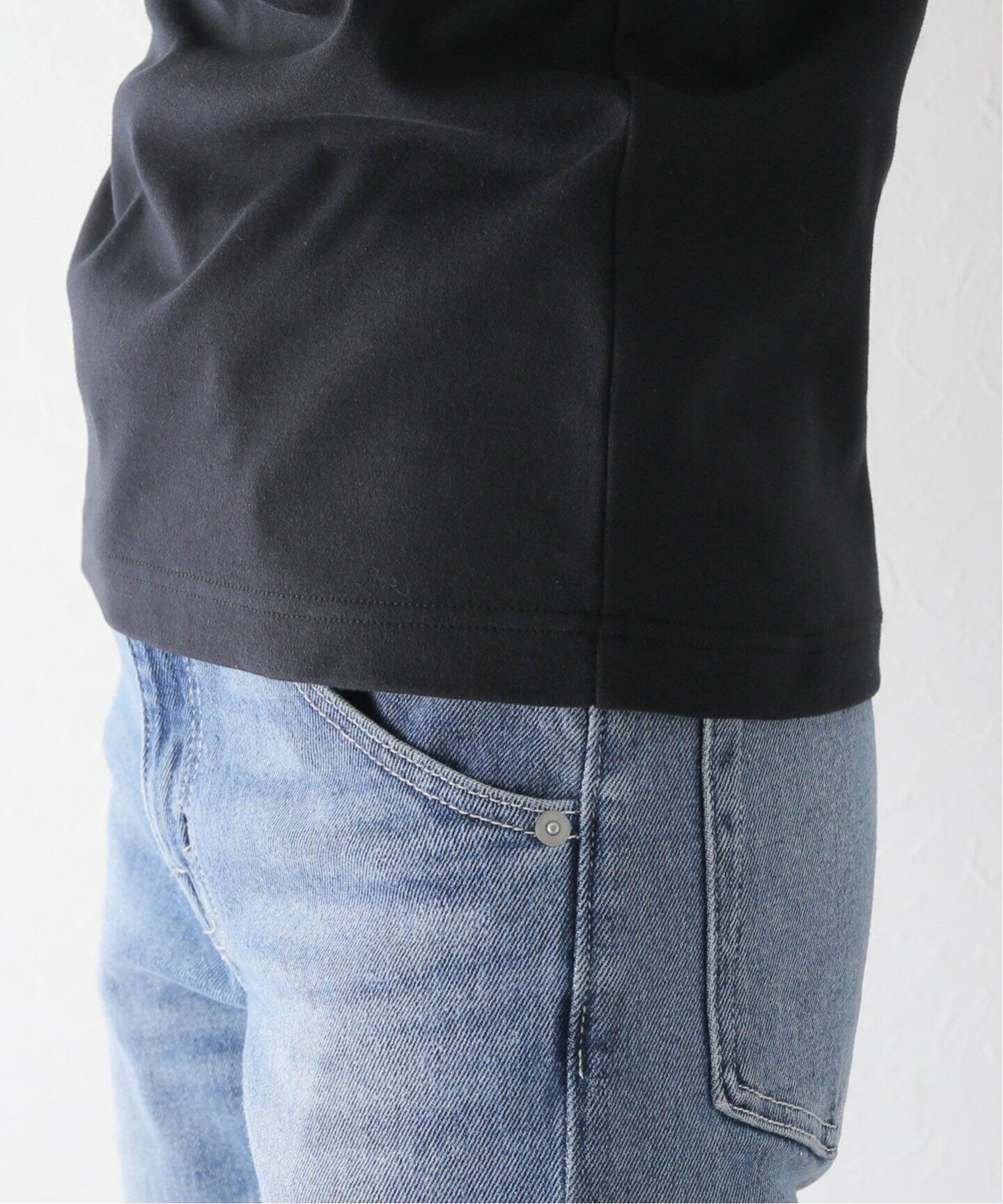 MADISONBLUE/マディソンブルー】CREW NECK H/S TEE クルーネックT 