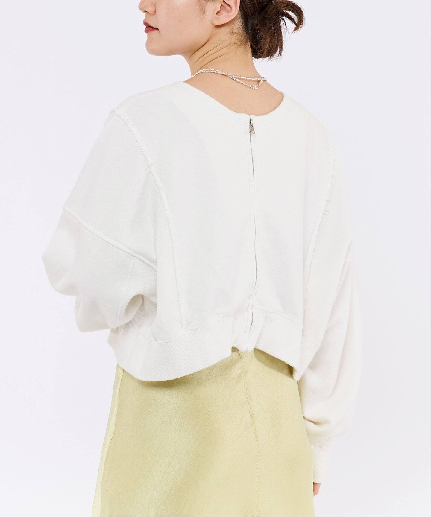 CURRENTAGE/カレンテージ】別注 2WAYスウェットカーディガン 