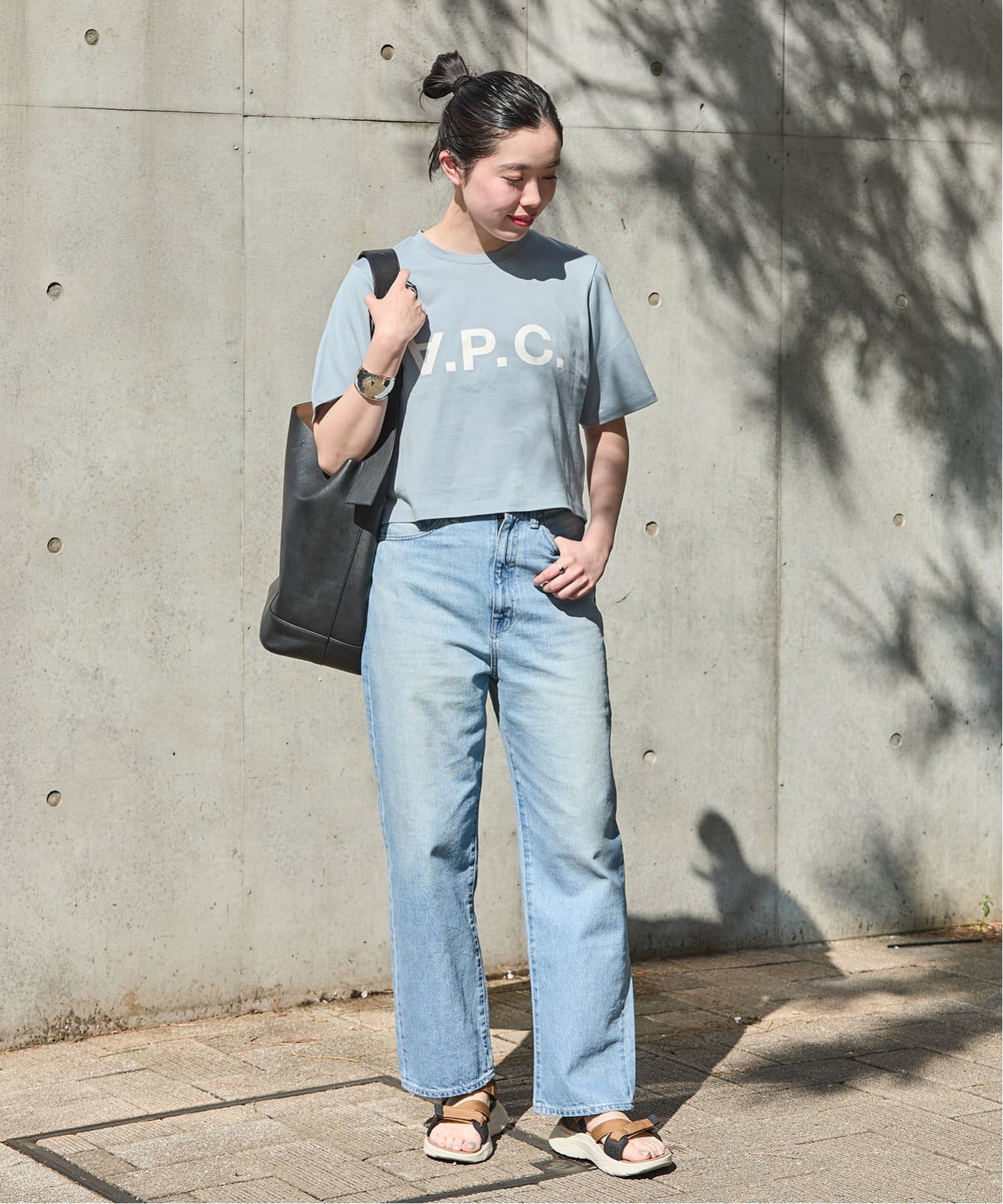 IENA 【A.P.C./アー・ペー・セー Tシャツ IENA(イエナ)の「《追加予約》【A.P.C./アー・ペー・セー】別注 ビッグ