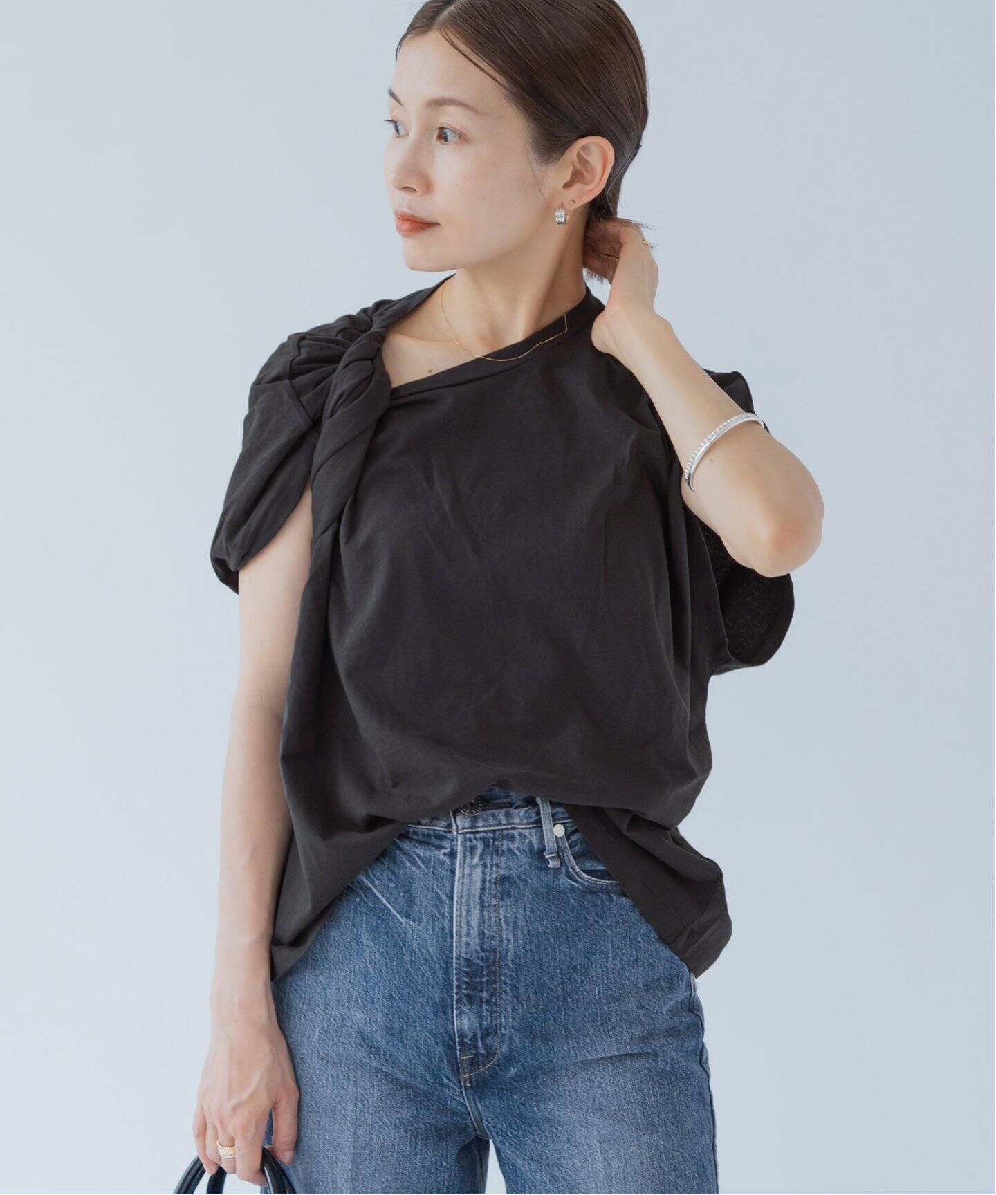 Rabens Saloner/ラーベンスサロナー drap TEE Tシャツ W24177206