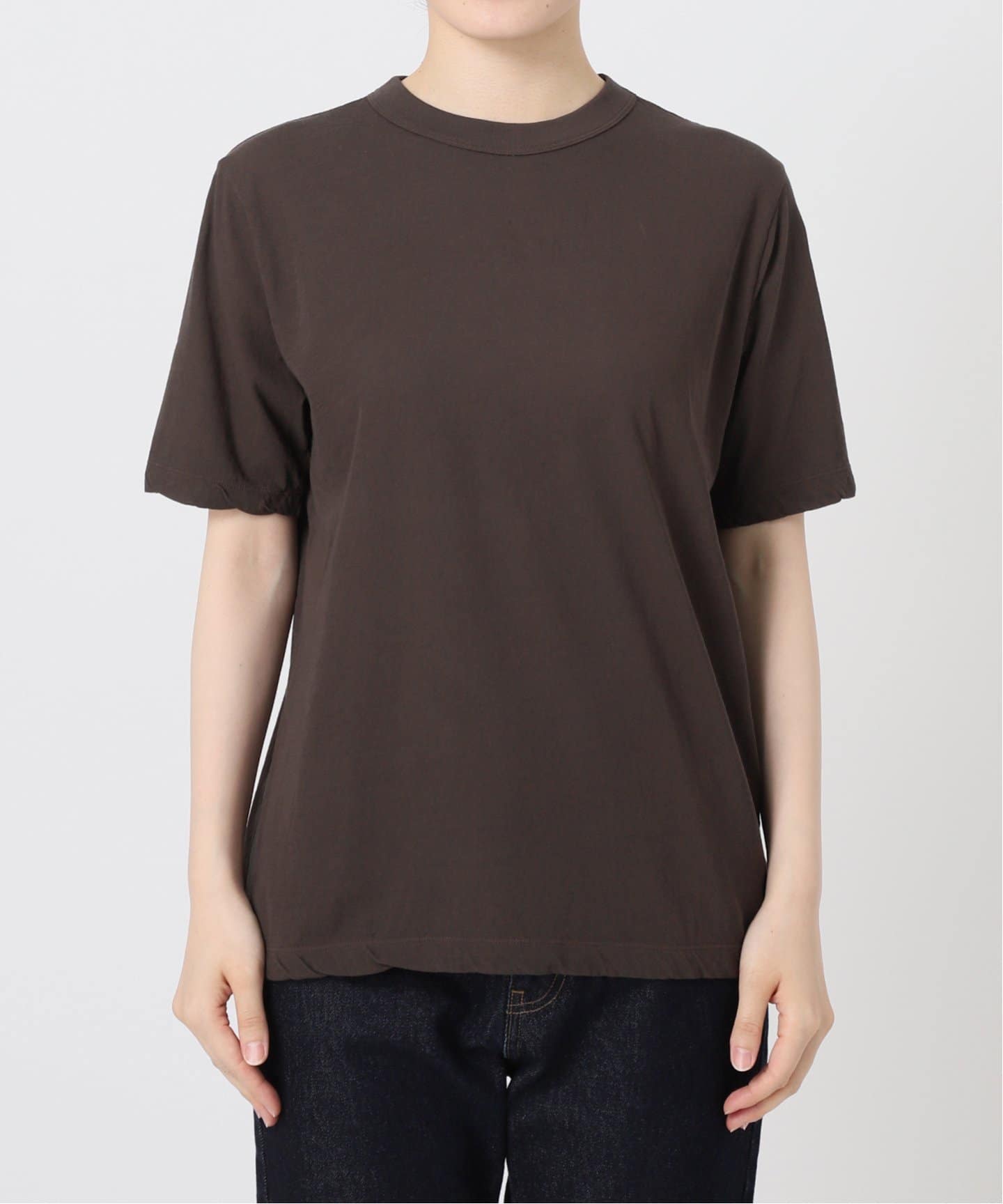 【ATON】 IENA別注カラー 60/FRESCA STANDARD TEE ATON/エイトン FRESCA SINGLE JERSEY STANDARD Tシャツ（Tシャツ