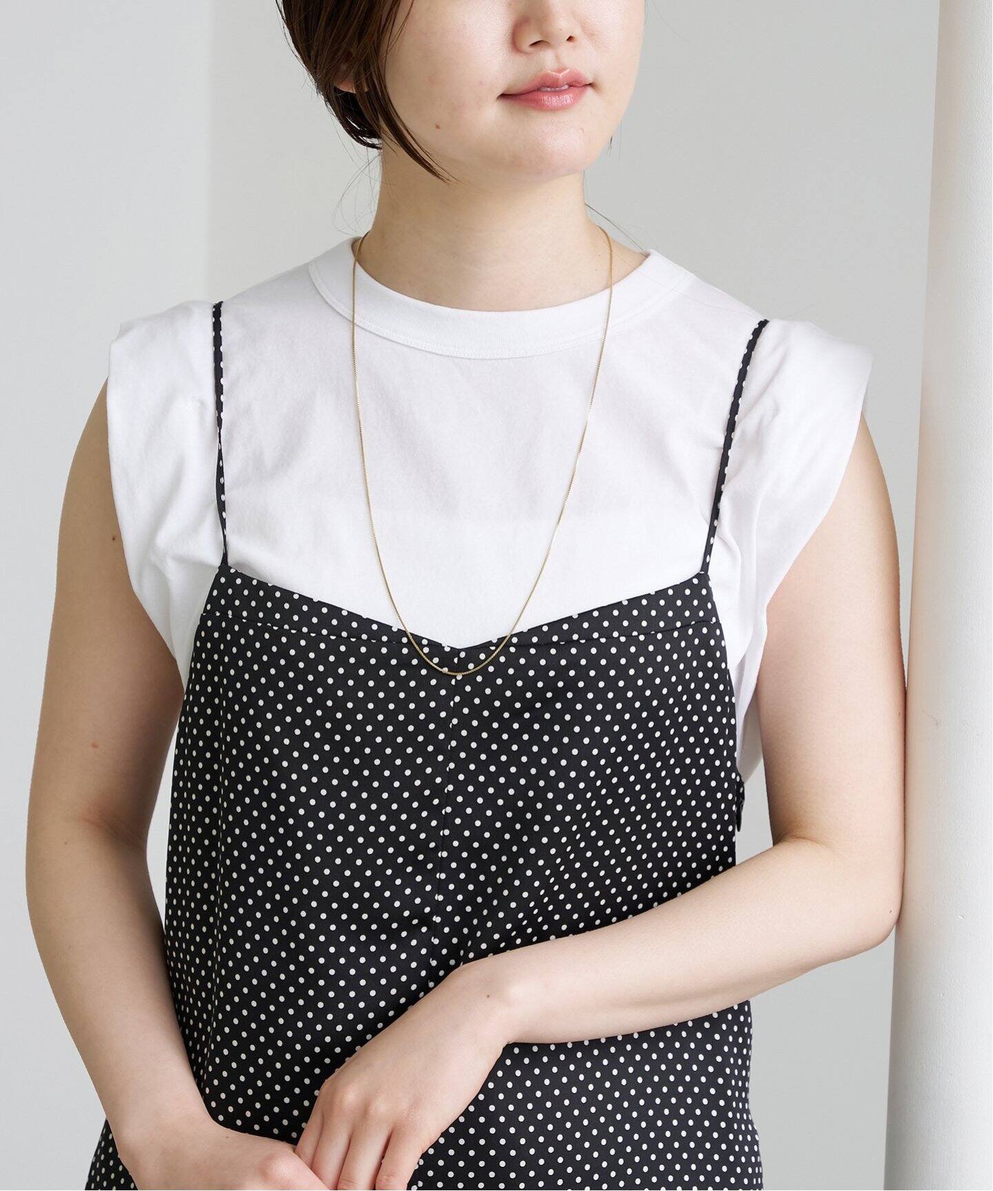 【新品】エイトン FRESCA SINGLE JERSEY TANK TOP ATON/エイトン FRESCA SINGLE JERSEY タンクトップ（Tシャツ