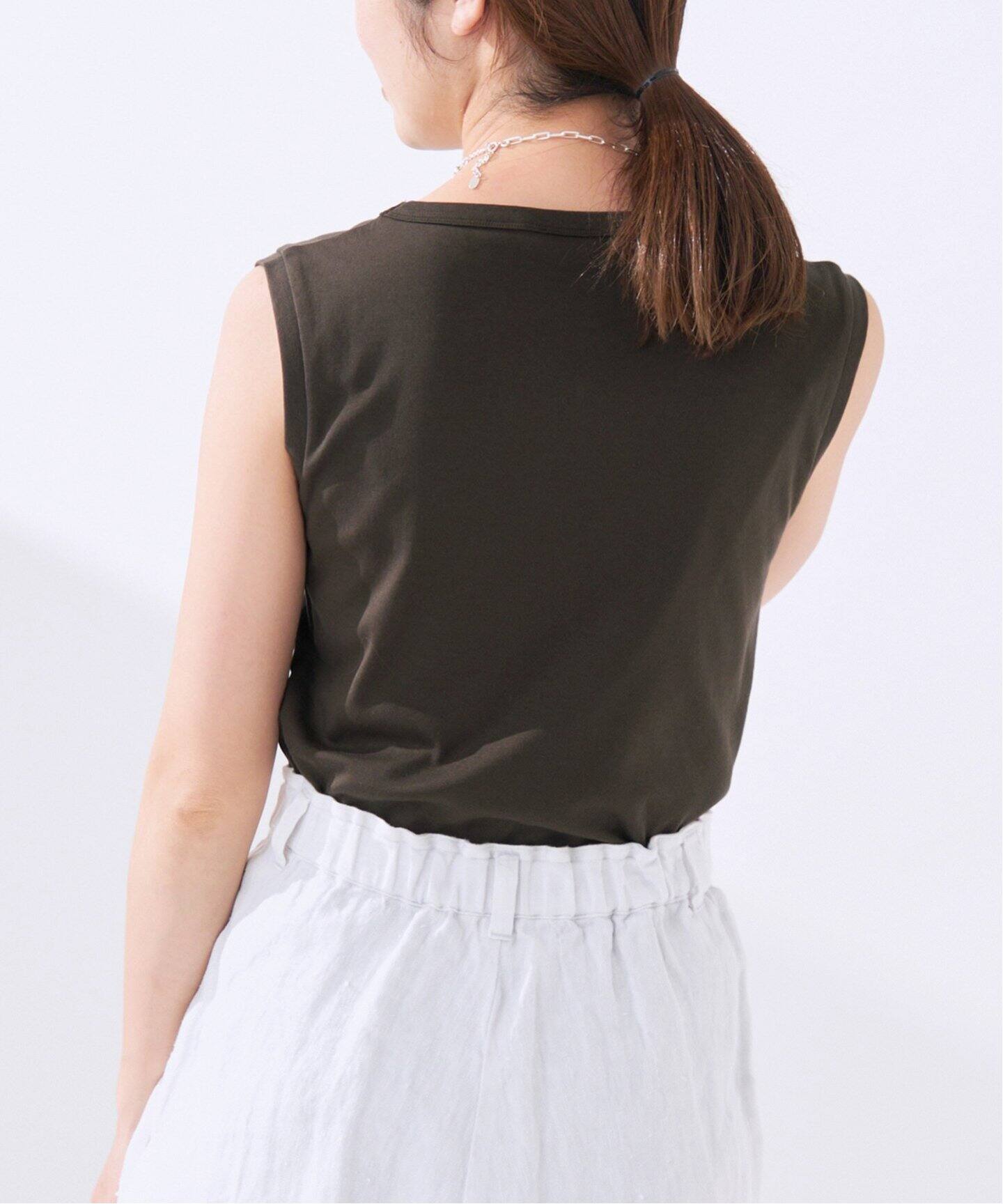 ATON/エイトン 別注 SUVIN FRAISE NS ノースリーブ(Tシャツ ATON/エイトン 別注 SUVIN FRAISE NS ノースリーブ(Tシャツ