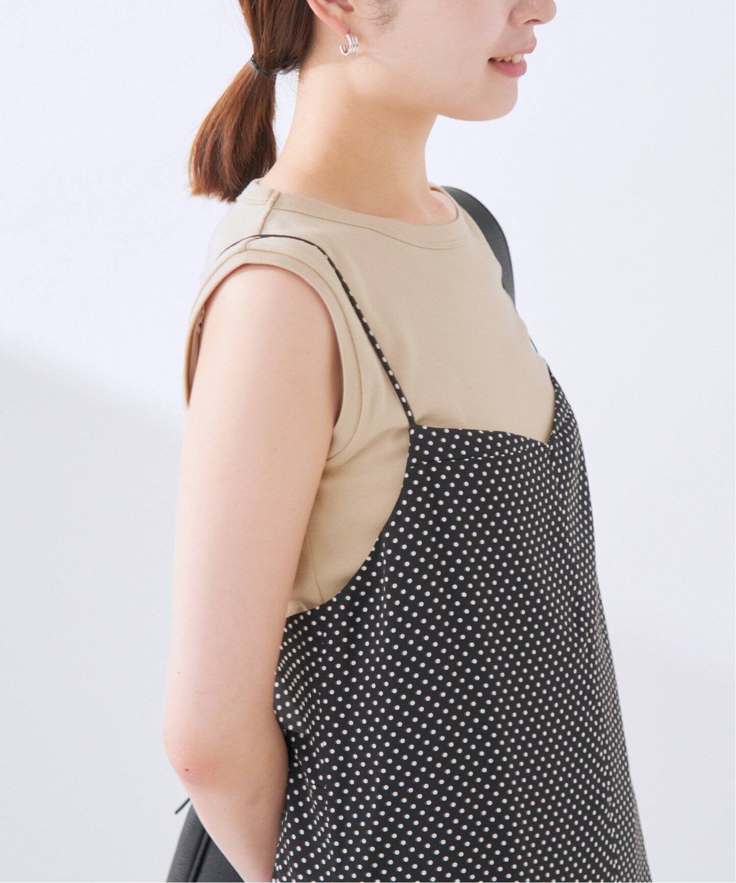 ATON/エイトン 別注 SUVIN FRAISE NS ノースリーブ（Tシャツ 