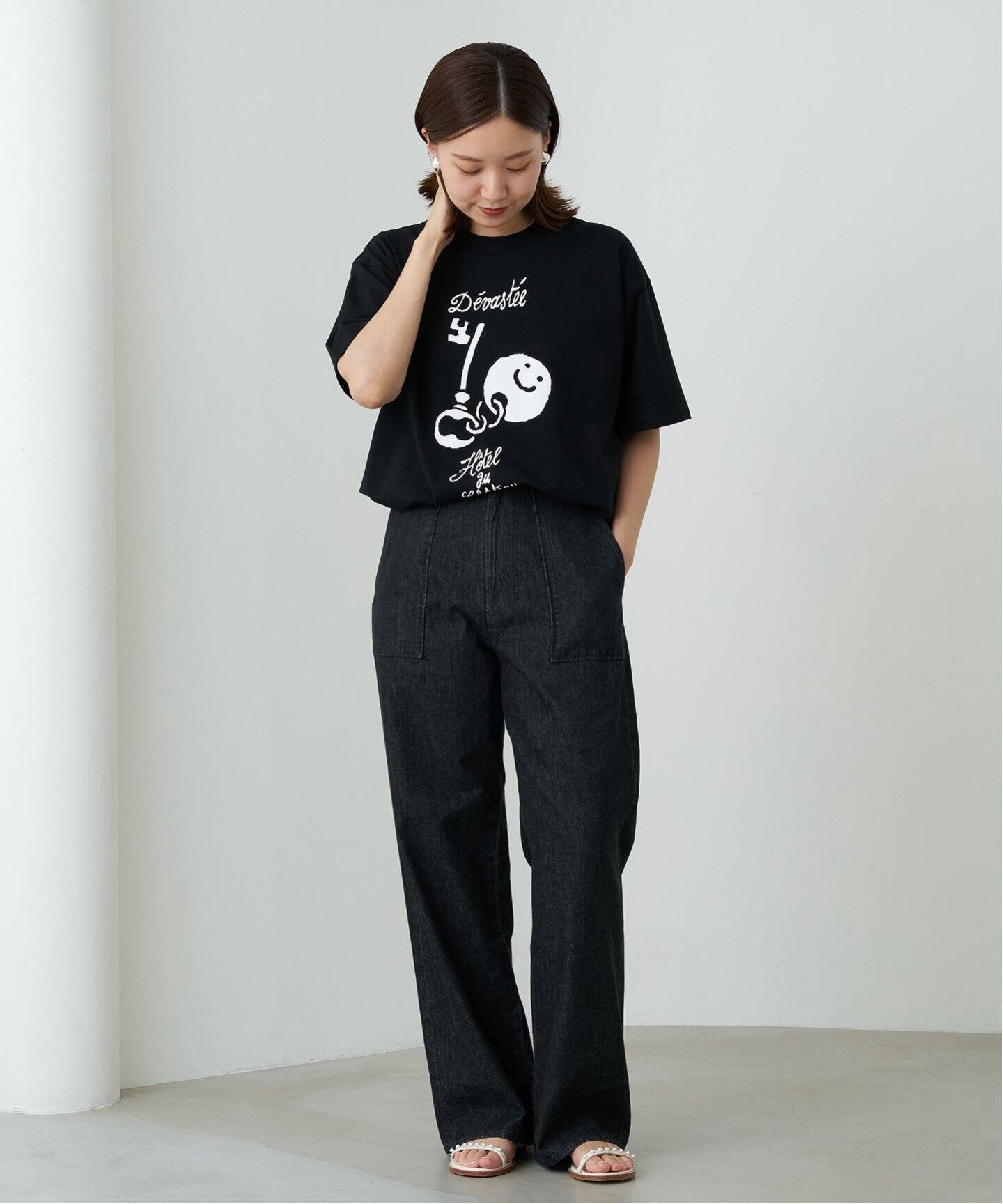 新品IENA DEVASTEE 渇い pour IENA マルチポシェット デバステ