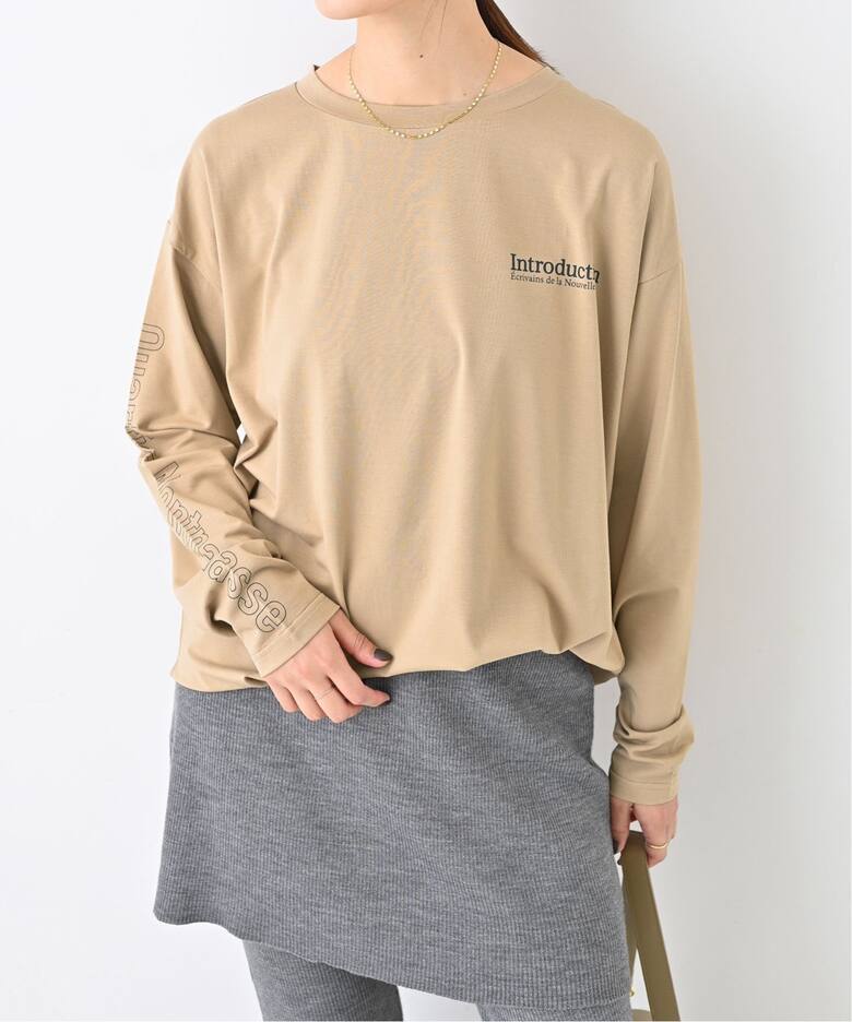 ロゴロングスリーブカットソー（Tシャツ／カットソー）｜SLOBE IENA 