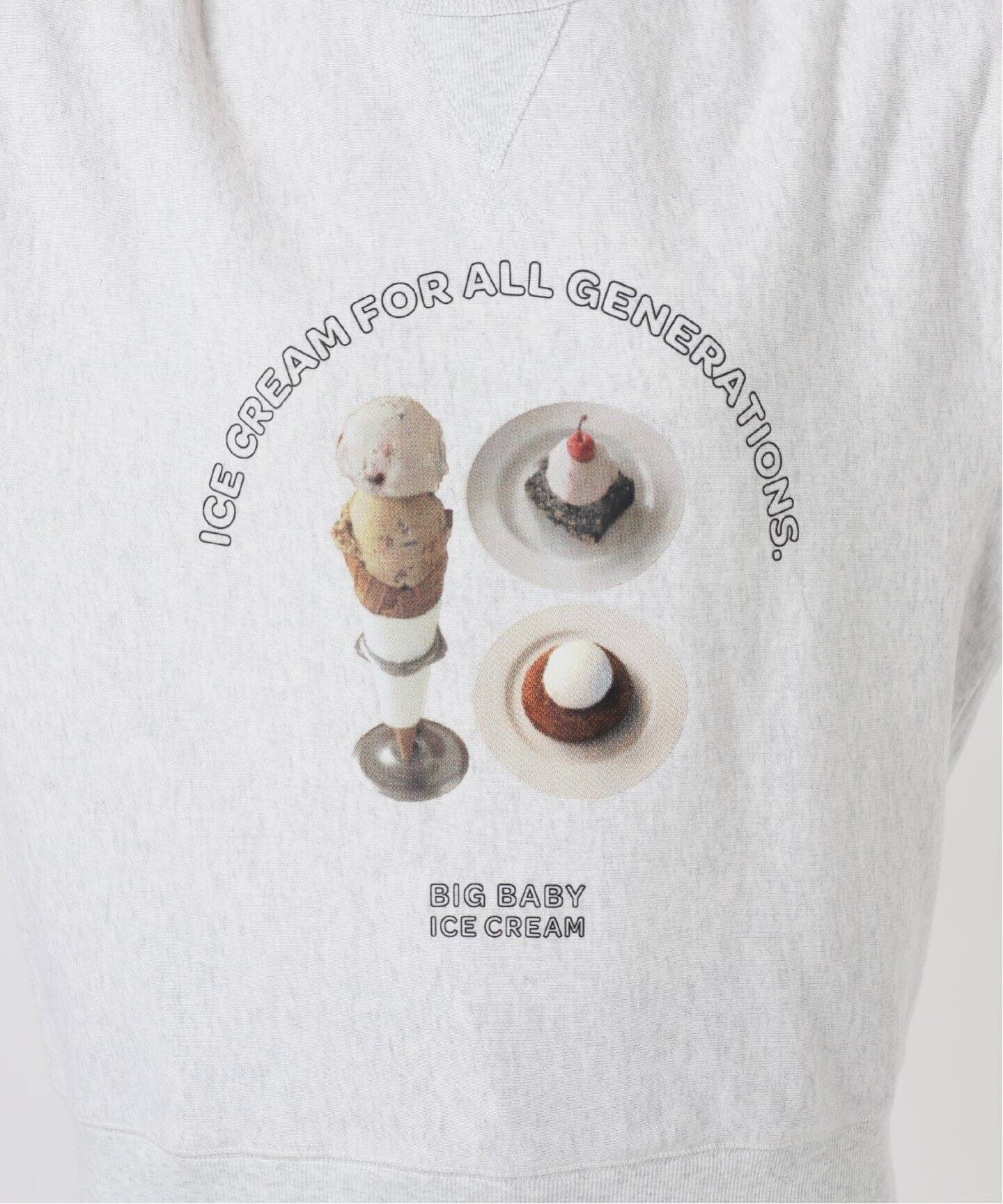 BIGBABY ICECREAM フォトスウェット（スウェット）｜SLOBE IENA 