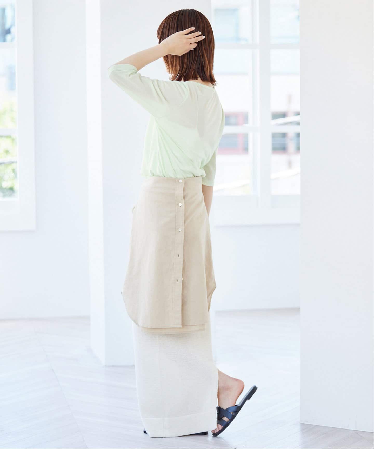 ADNYA ベージュ 半袖トップス 040 OTONA otonaオリジナル トップス Tシャツ レディース ベージュ