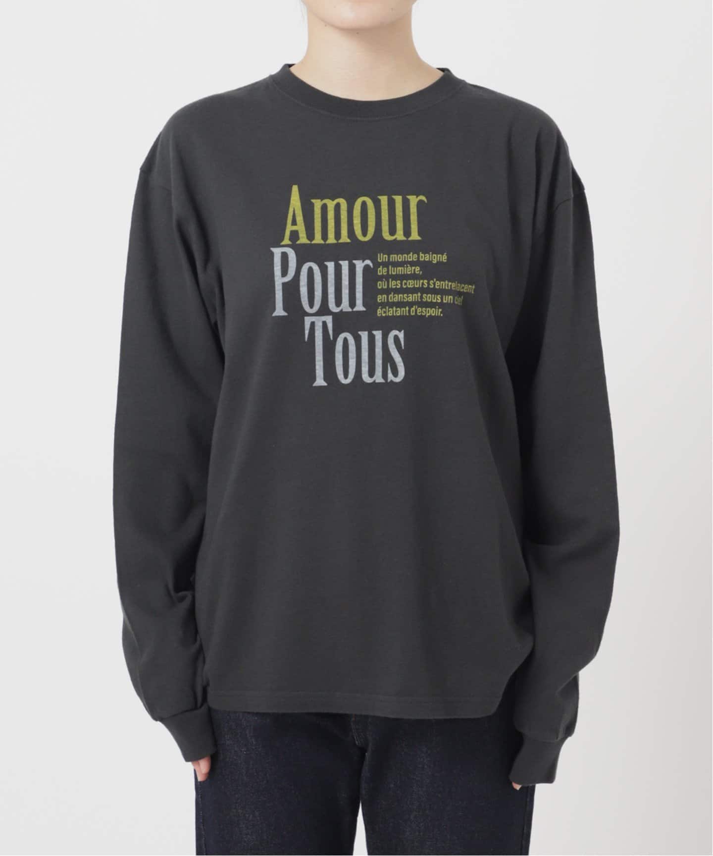 ビンテージ風ロゴロンTEE（Tシャツ／カットソー）｜SLOBE IENA