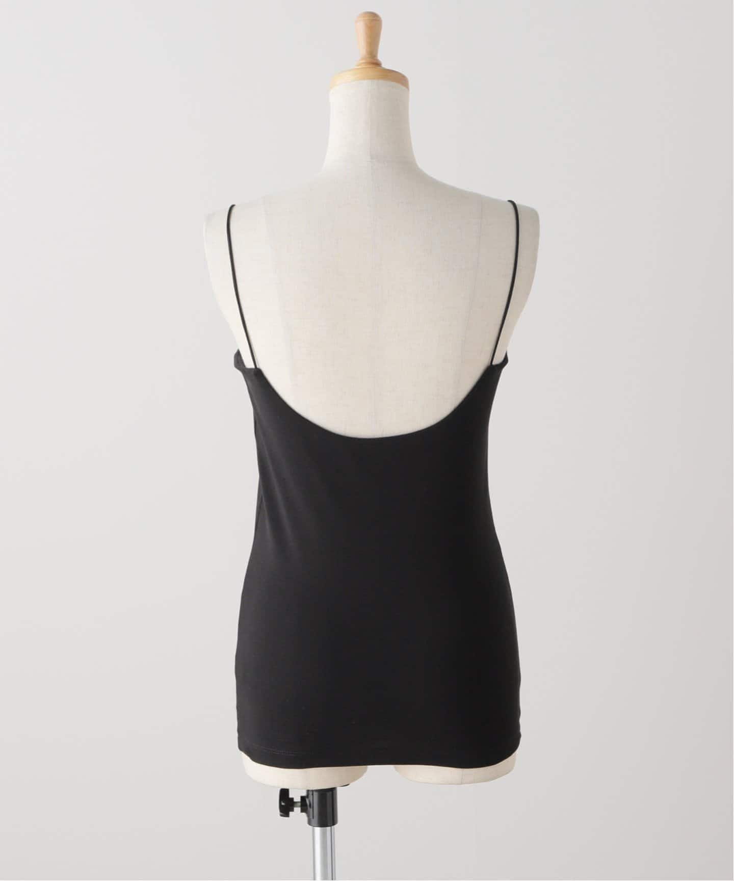 追加4》フライスパット付きキャミソール（カップ付きインナー