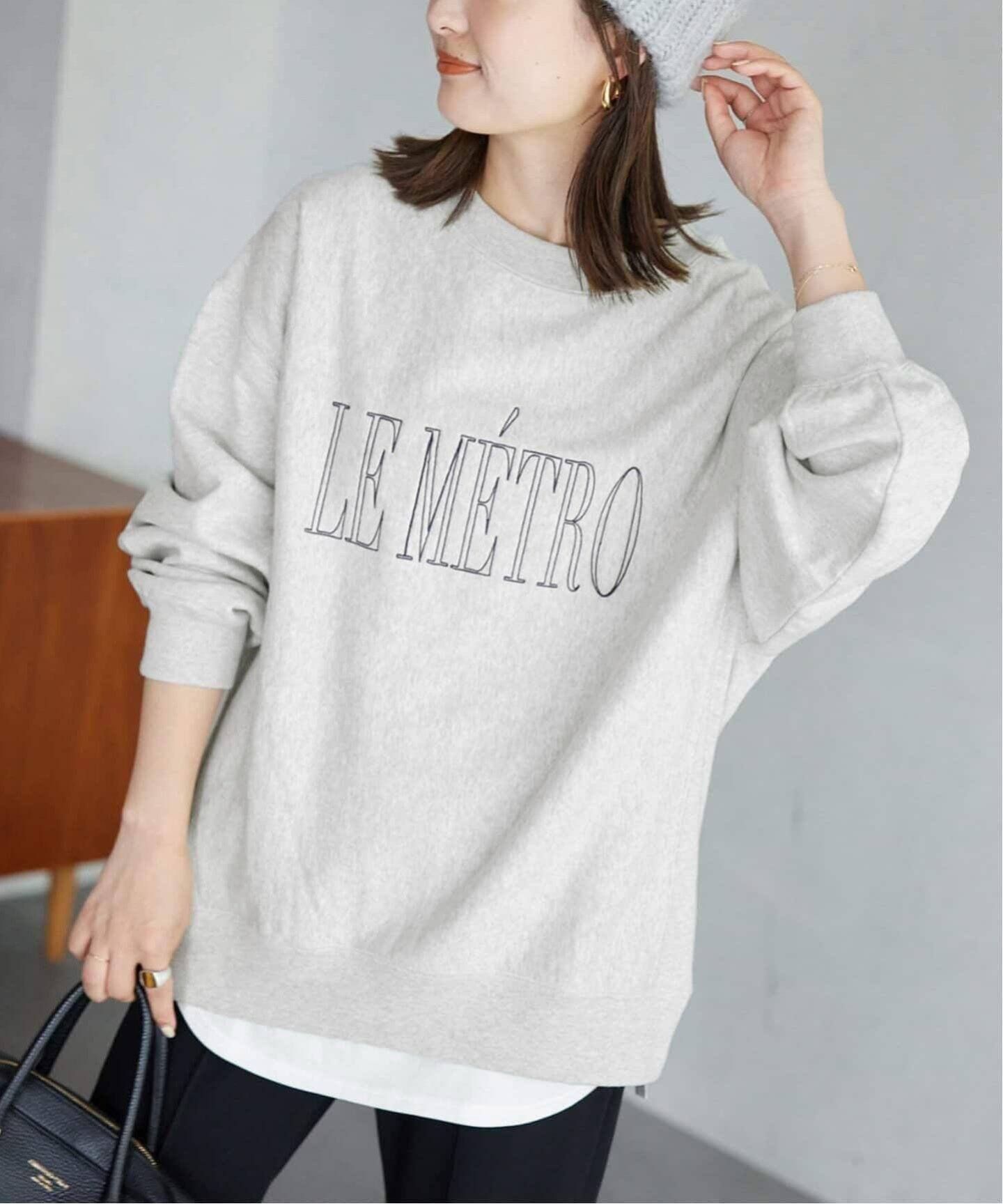 WEB限定/追加5予約》LE METRO スウェット（スウェット）｜SLOBE IENA 