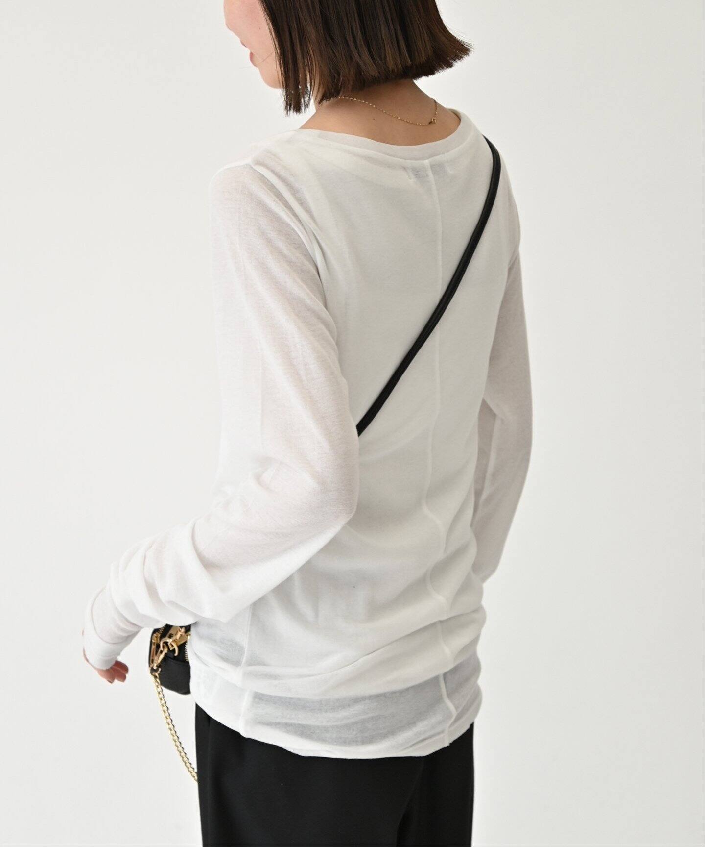 シアーロングインナー（Tシャツ／カットソー）｜SLOBE IENA