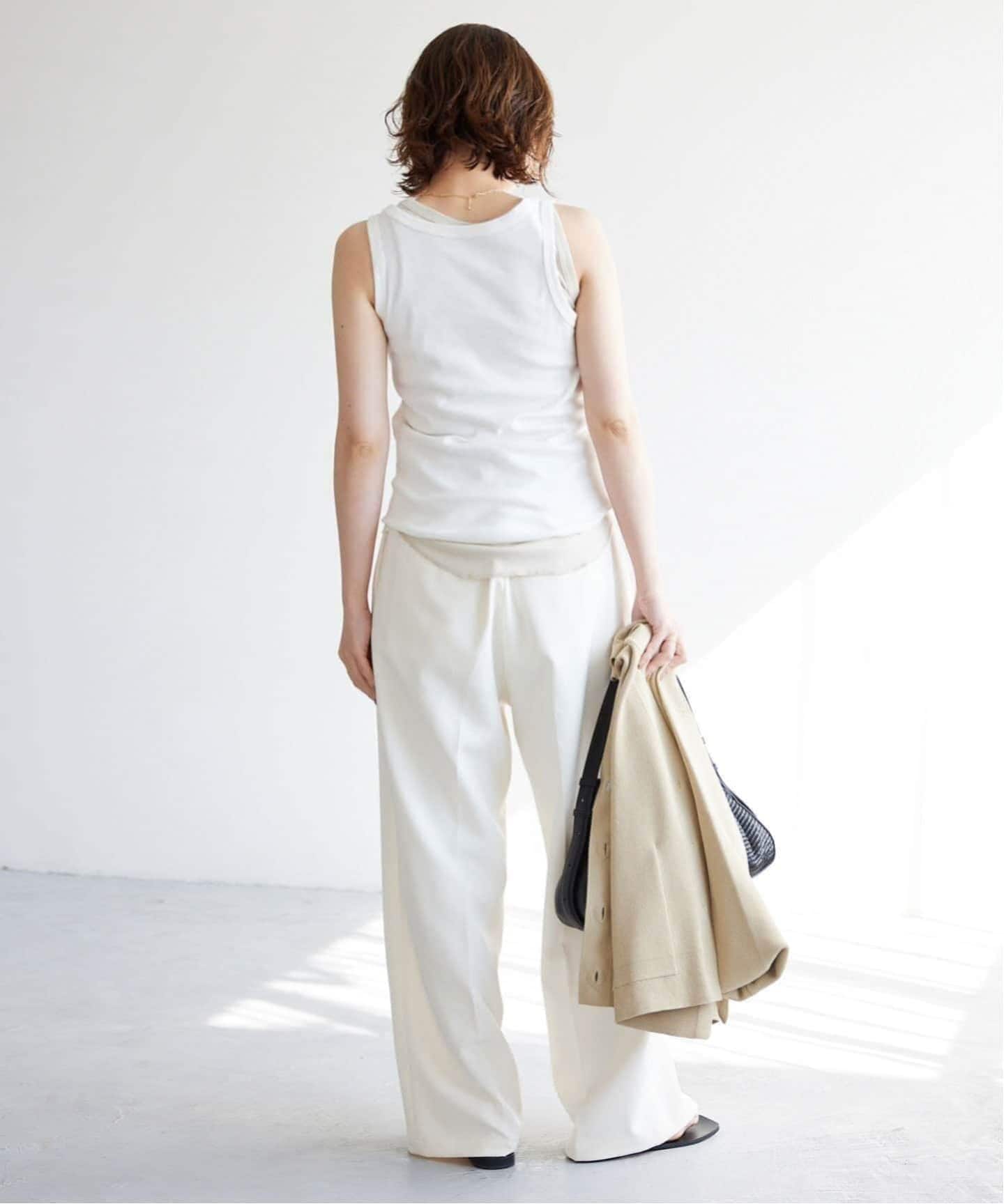 追加4》basic タンクトップ（タンクトップ）｜SLOBE IENA（スローブ