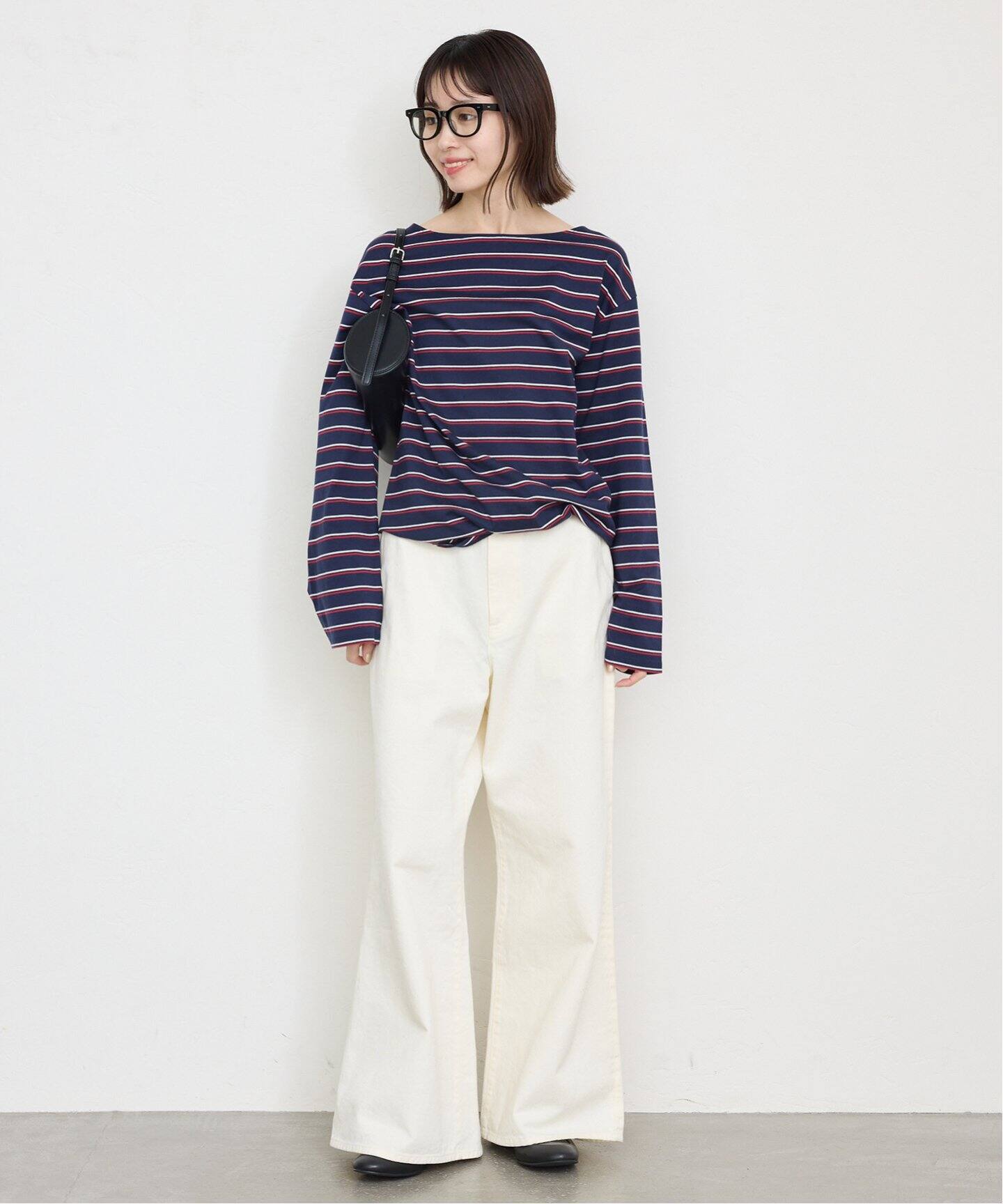 マルチボーダーロンTEE（Tシャツ／カットソー）｜SLOBE IENA（スローブ