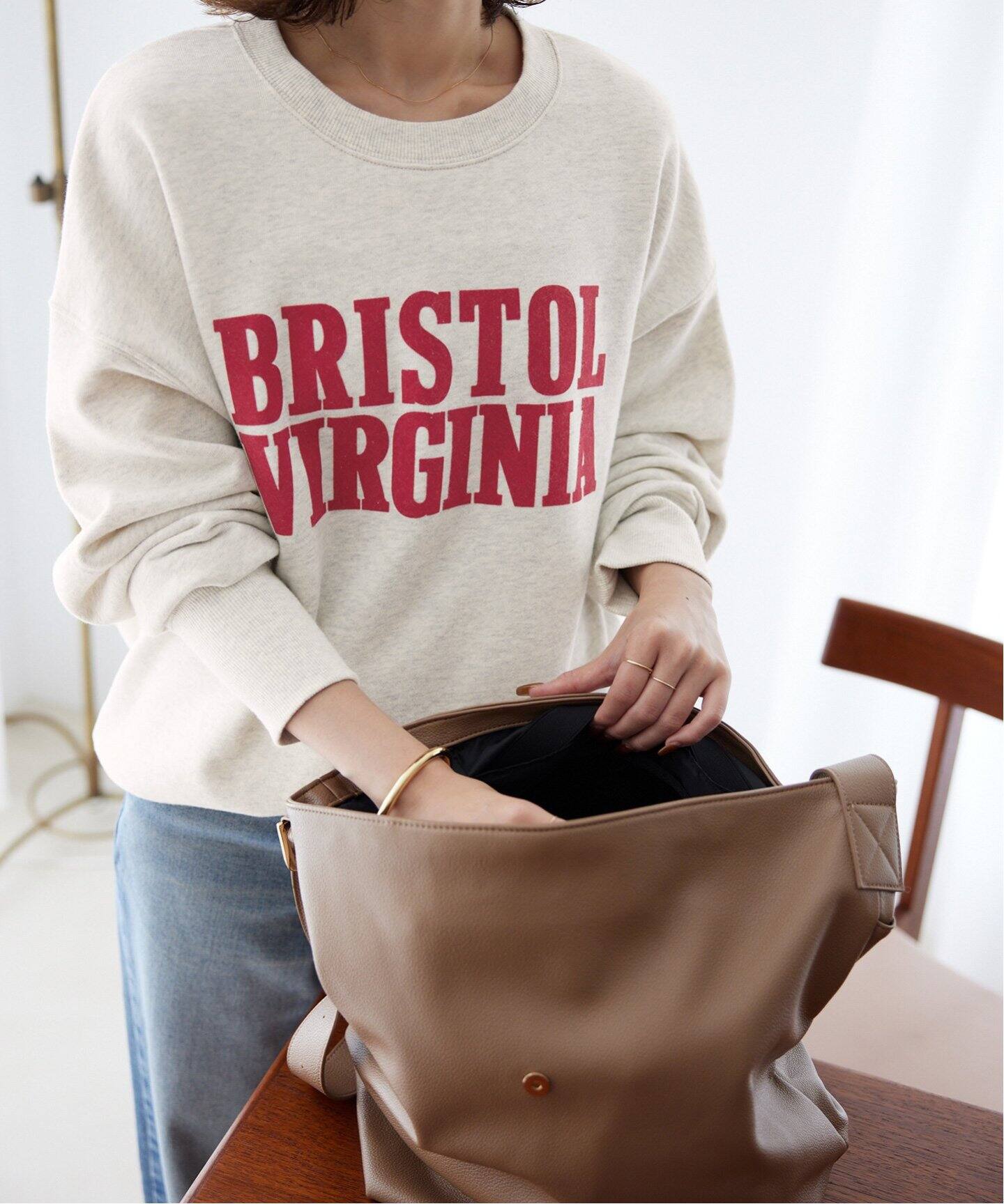 WEB限定/追加》BRISTOL VIRGINIA スウェット（スウェット）｜SLOBE 