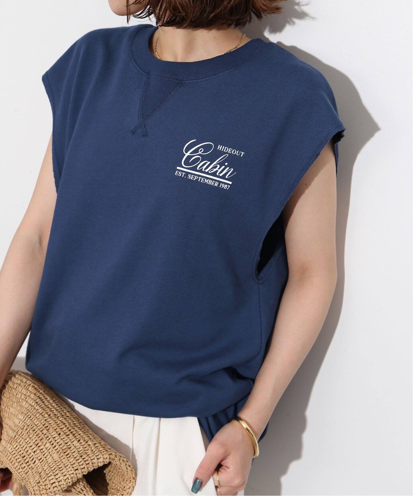 ノースリーブミニ裏毛（Tシャツ／カットソー）｜SLOBE IENA（スローブ 