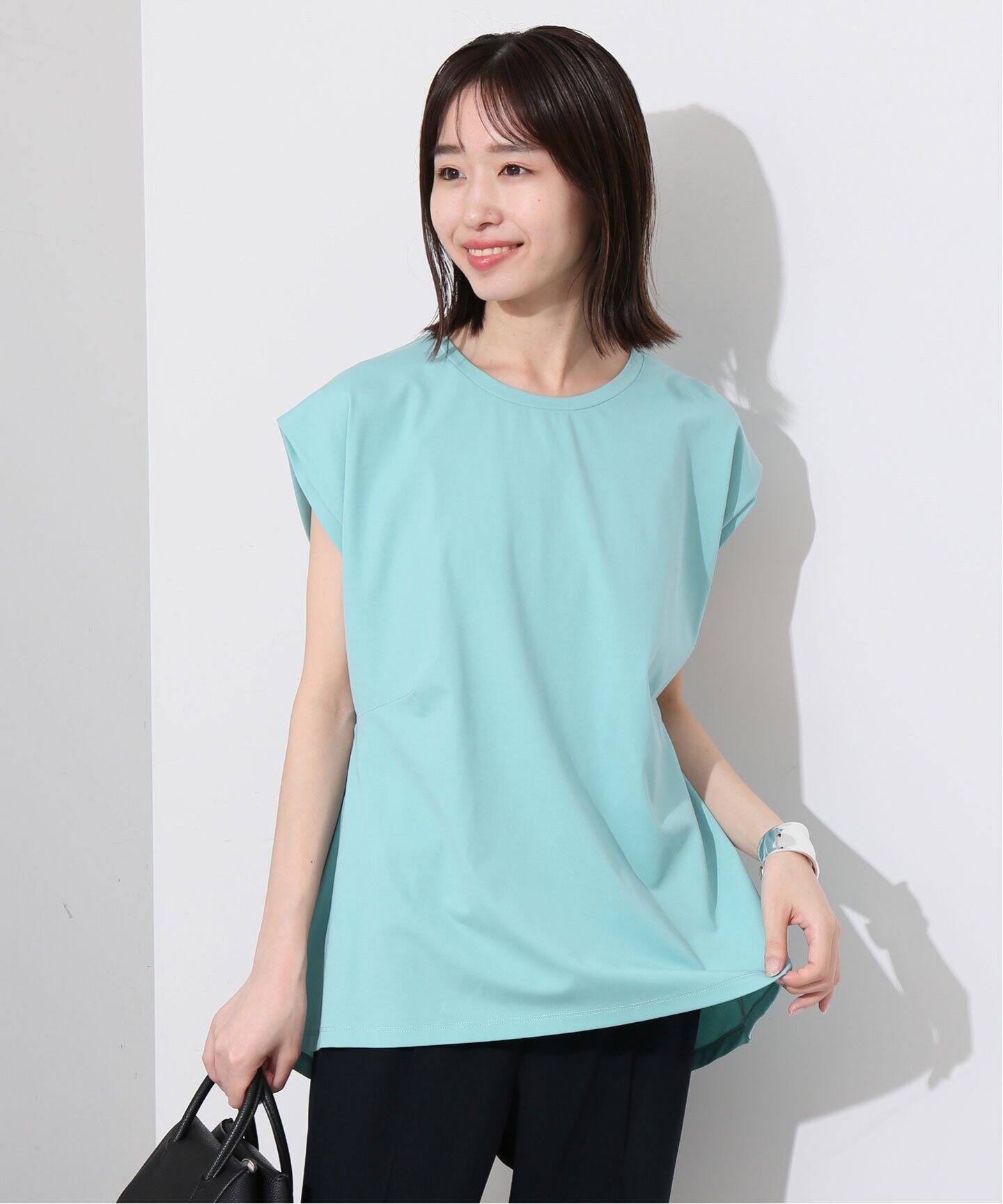 ポンチタックスリーブプルオーバー（Tシャツ／カットソー）｜SLOBE