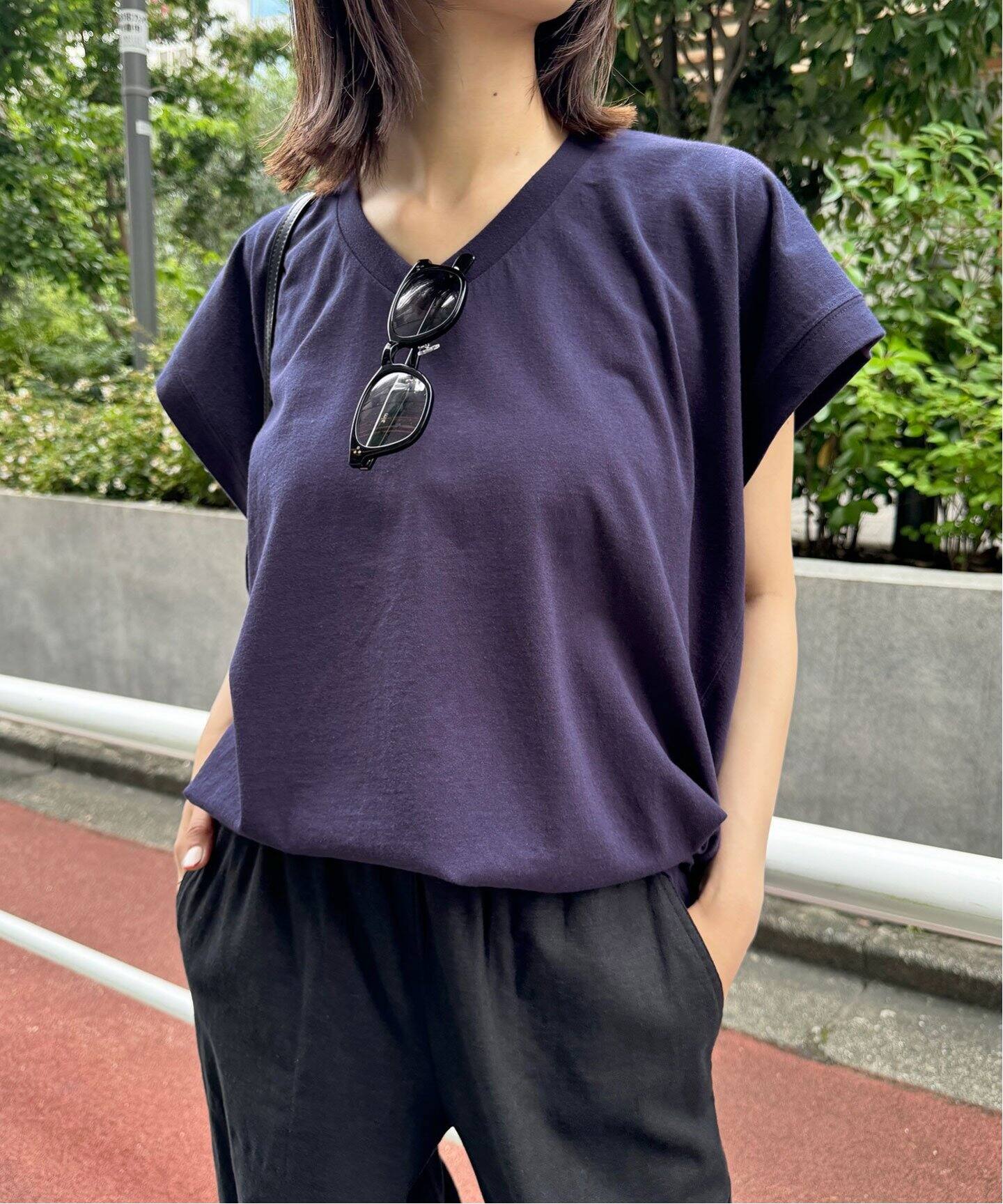変形ニュアンスTシャツ（Tシャツ／カットソー）｜SLOBE IENA（スローブ 