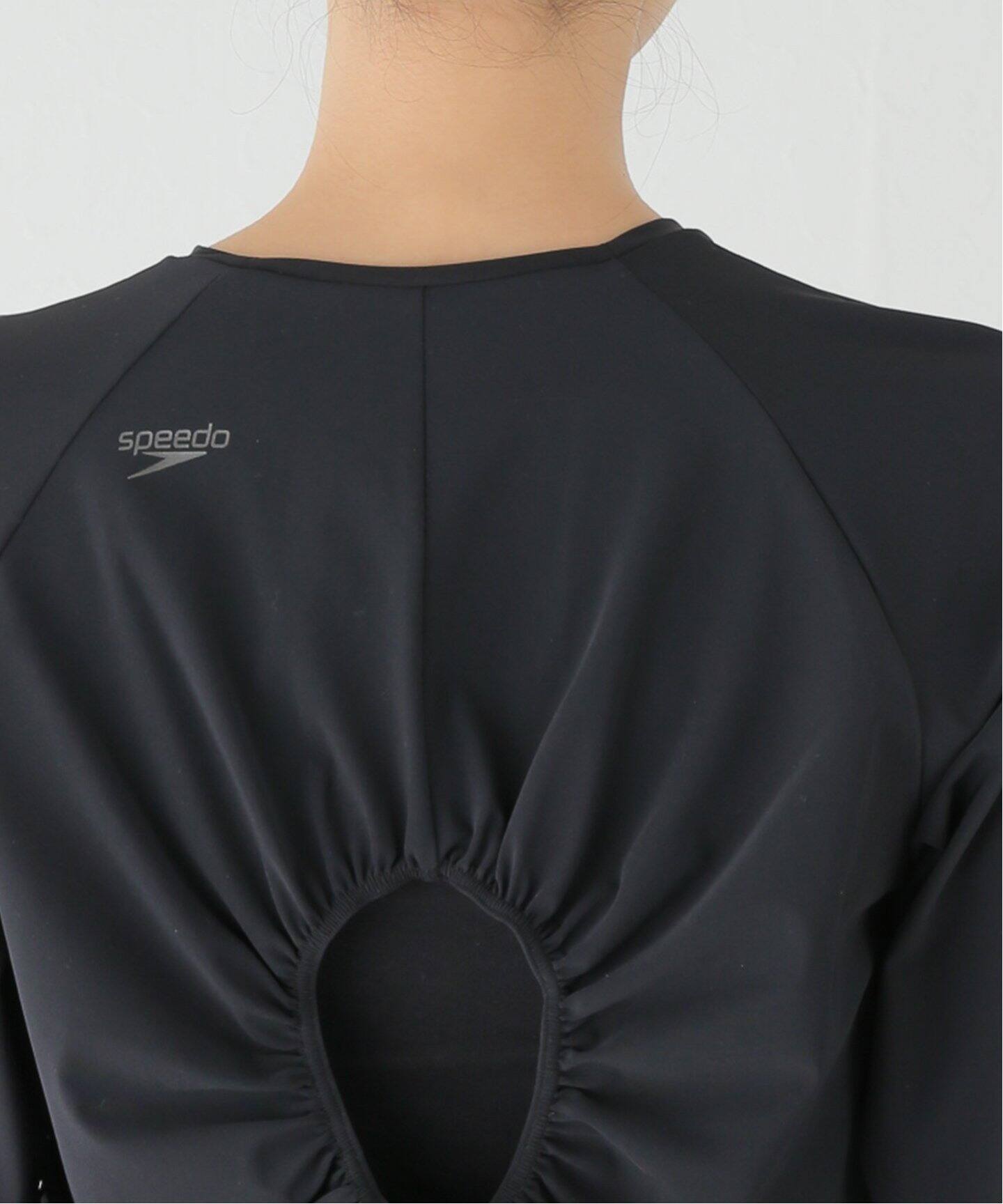 SPEEDO ・トップス・SFW72434 ・ブラック SPEEDO/スピード トップス SFW72434（Tシャツ／カットソー）｜SLOBE