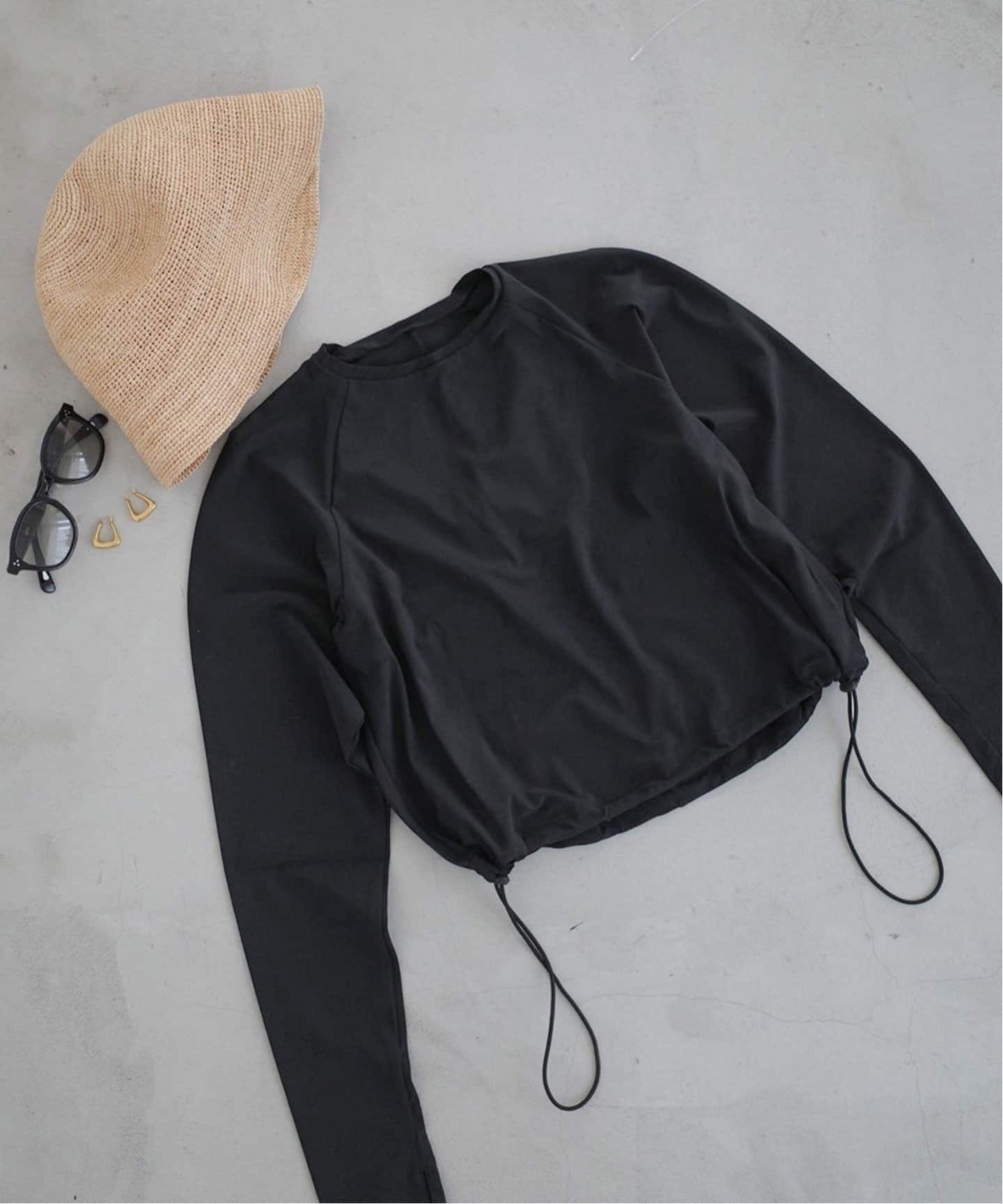 SPEEDO ・トップス・SFW72434 ・ブラック SPEEDO/スピード トップス SFW72434（Tシャツ／カットソー）｜SLOBE