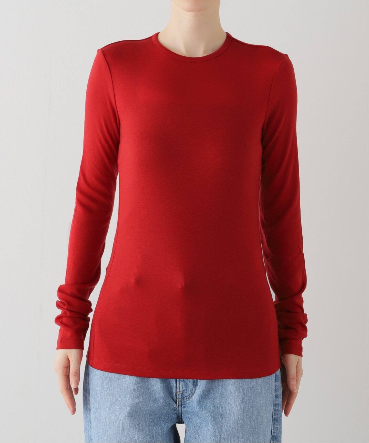 AMOMENTO/アモーメント ROUND T-SHIRTS AW24FWW01TL（Tシャツ 
