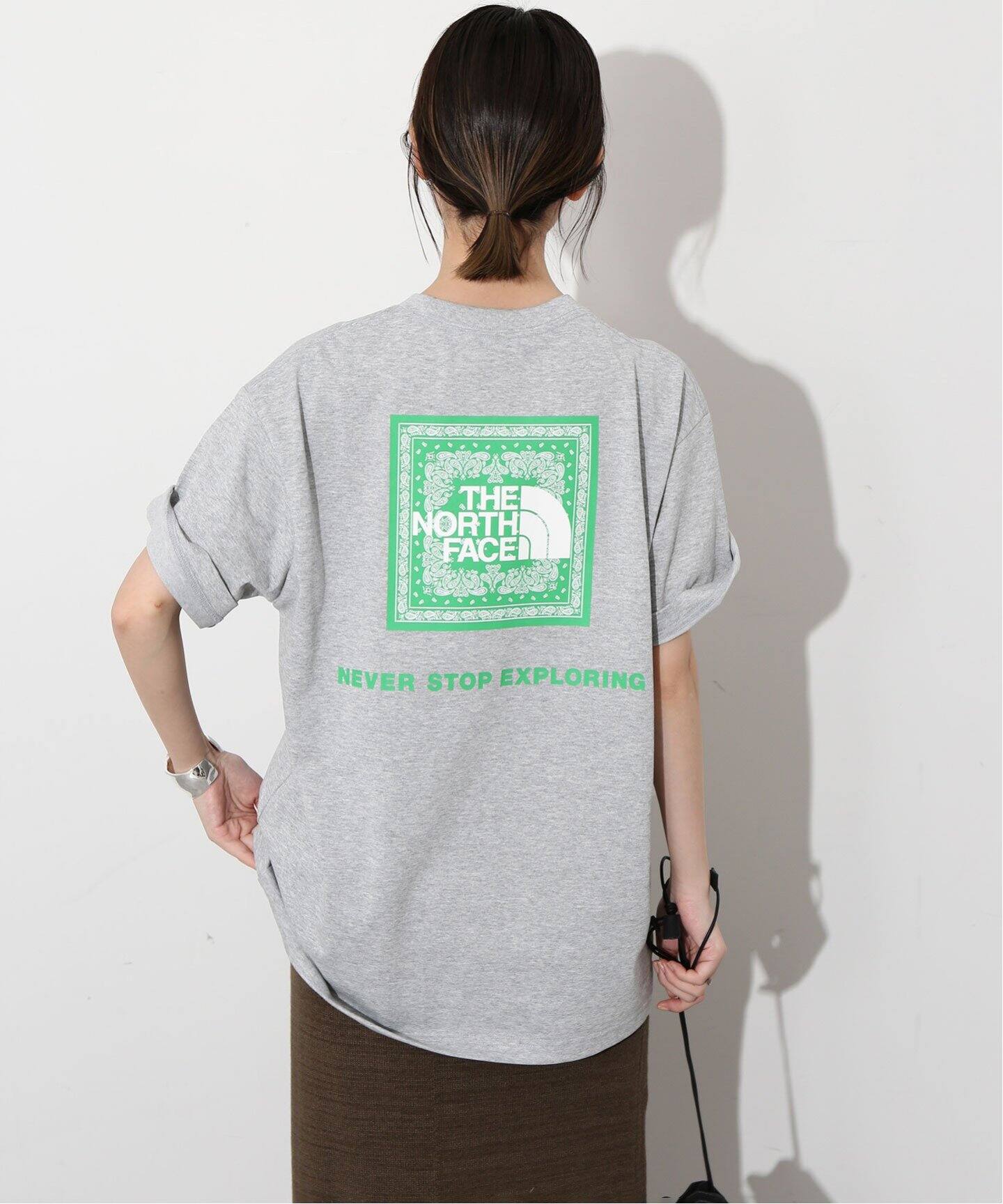 SLOBEIENA サテンナンバーアメフトロンTEE SLOBE IENA サテンナンバーアメフトロンTEE トップス