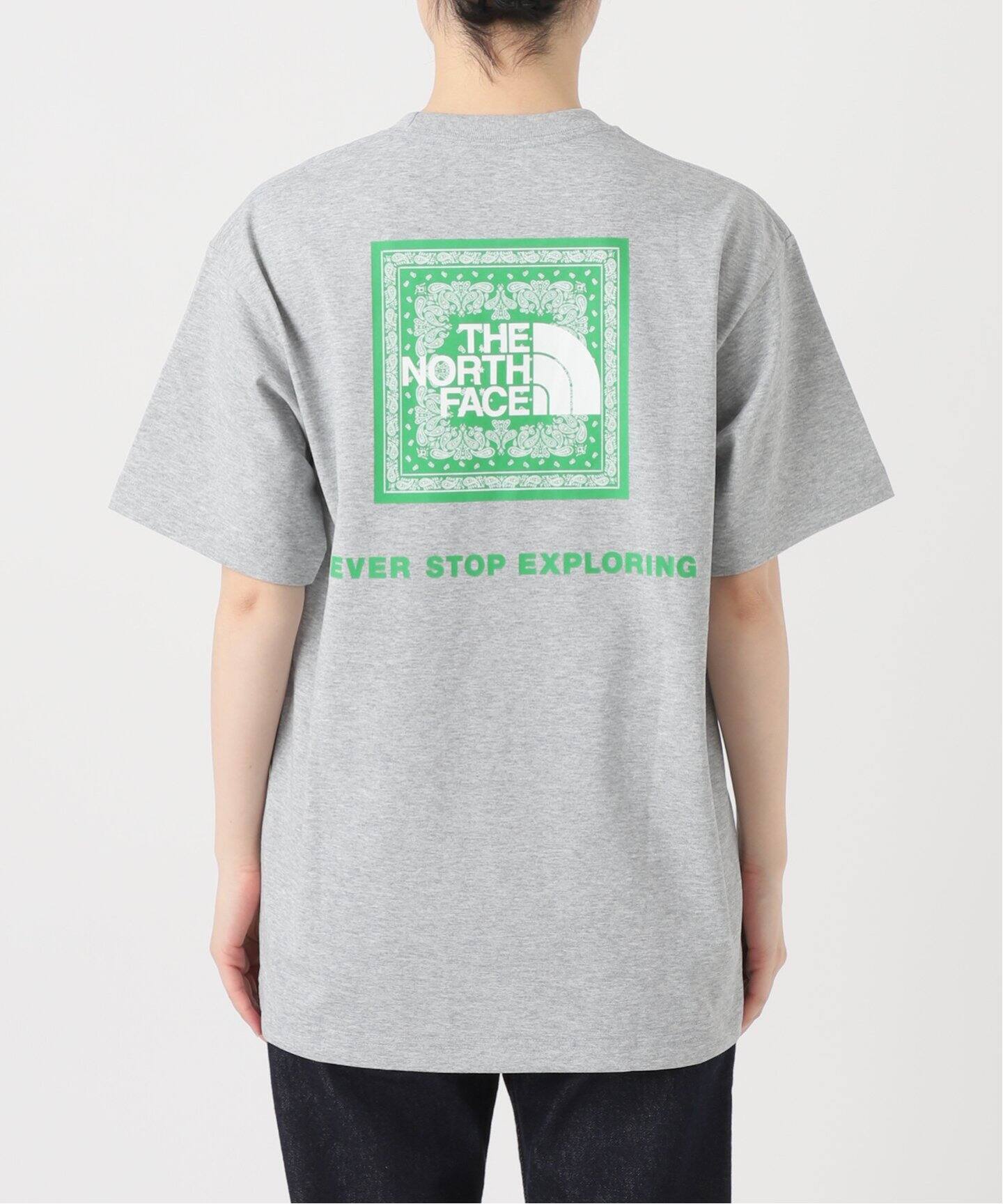THE NORTH FACE/ノースフェイス S/S Bandana Square Logo Tee