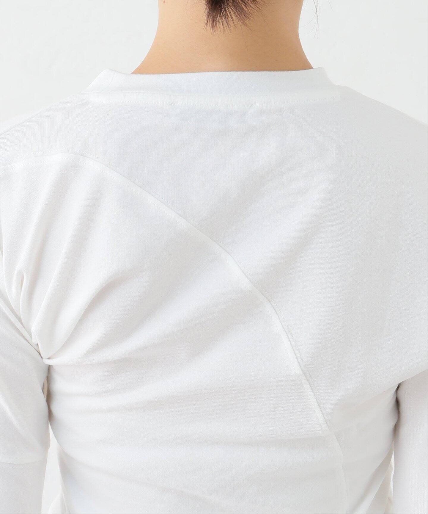 LOW CLASSIC/ロウ クラシック WRAP T-SHIRT LW243TS01_BL（Tシャツ