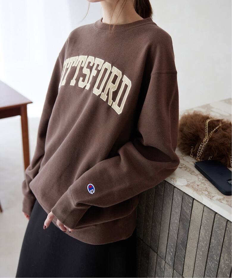 Champion/チャンピオン SLOBE別注 裏起毛オーバースウェット 