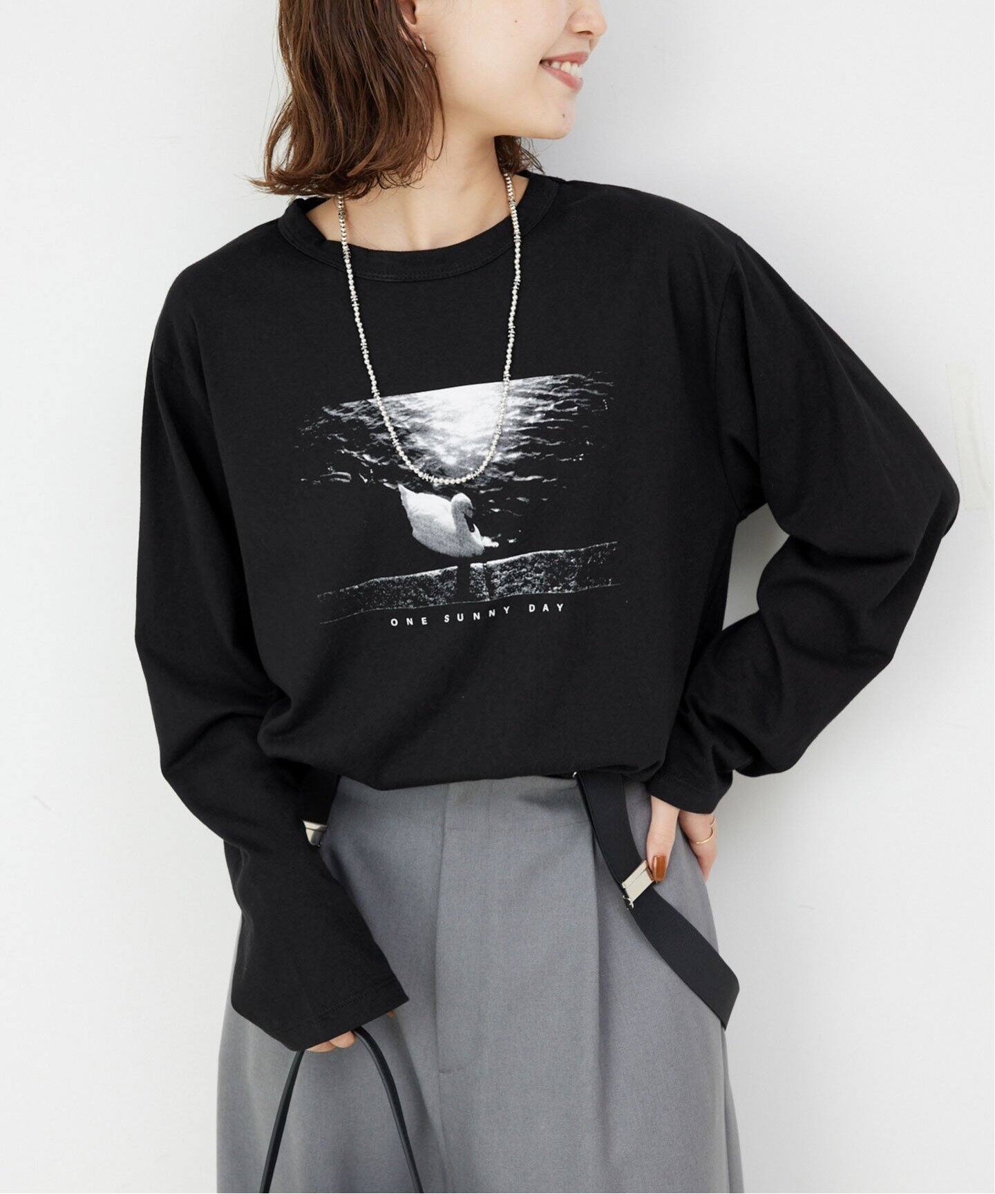 WEAR VOYAGE SLOBE別注 フォトプリントロンTEE（Tシャツ／カットソー 
