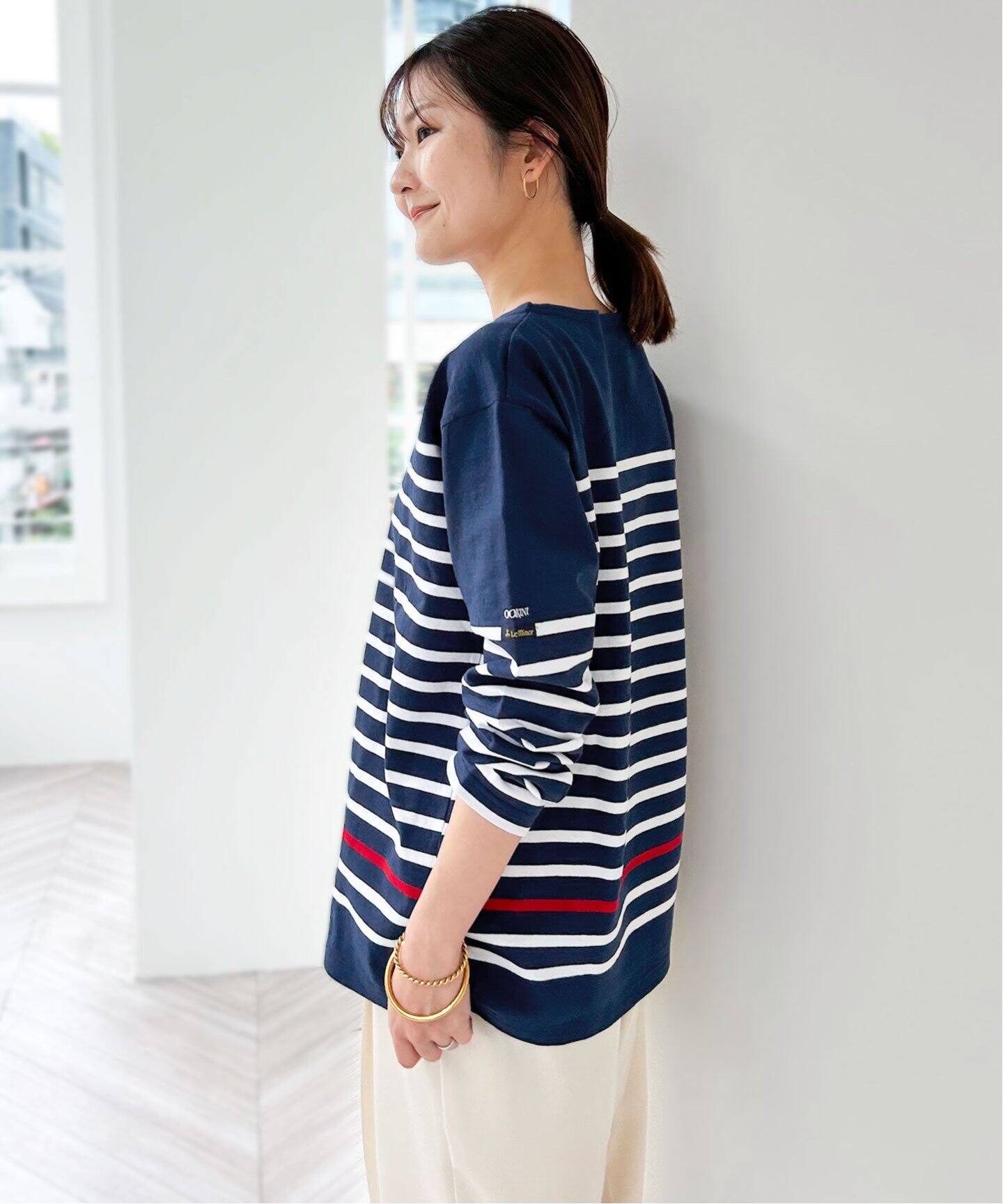 LE MINOR/ルミノア SLOBE別注 バンパクボーダー（Tシャツ／カットソー  