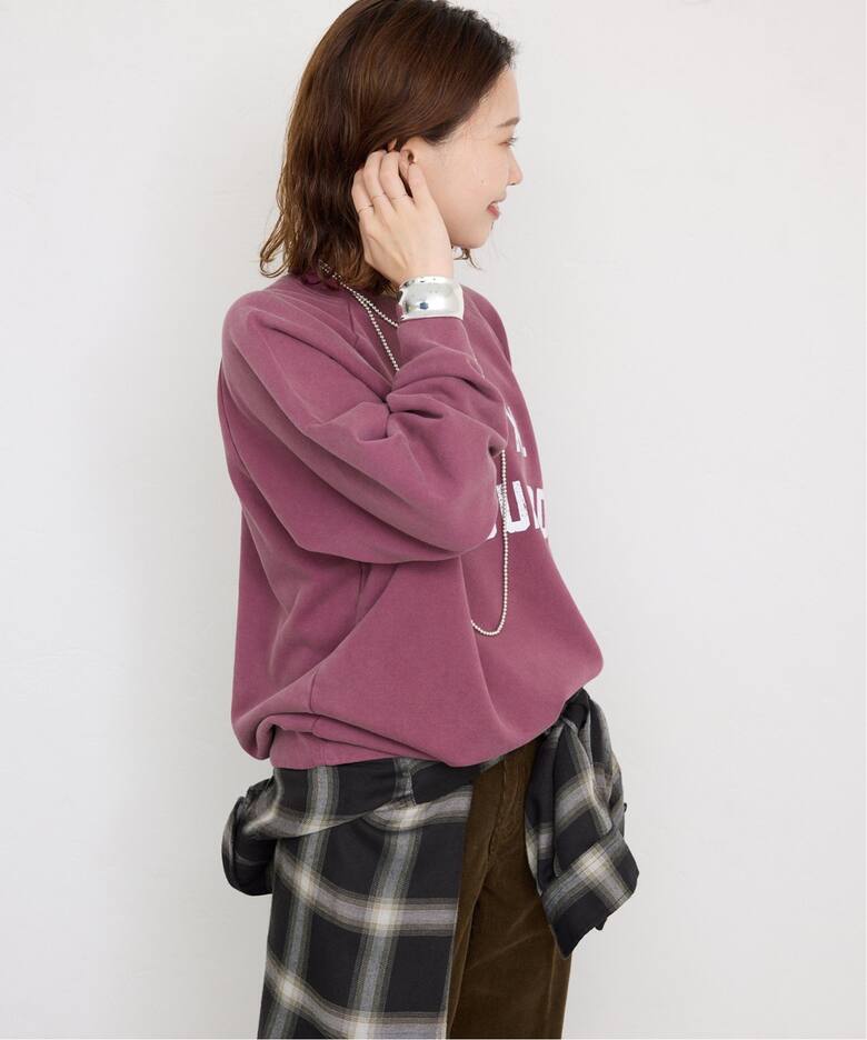 HANTEX/ハンテックス SLOBE別注 クルーネックスウェット（スウェット 