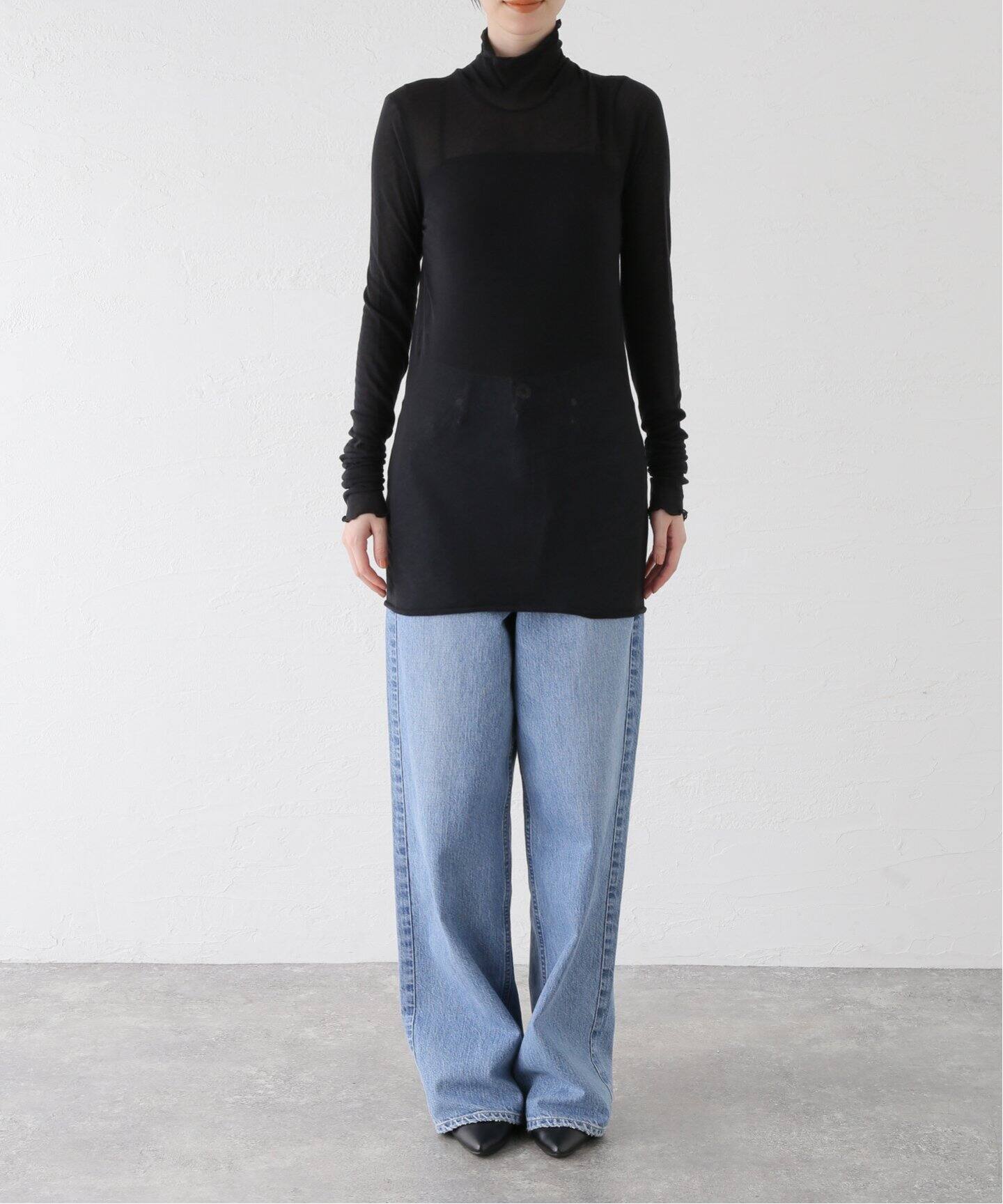 HAKUJI/ハクジ SOFT SHEER ハイネックプルオーバー H232488（Tシャツ