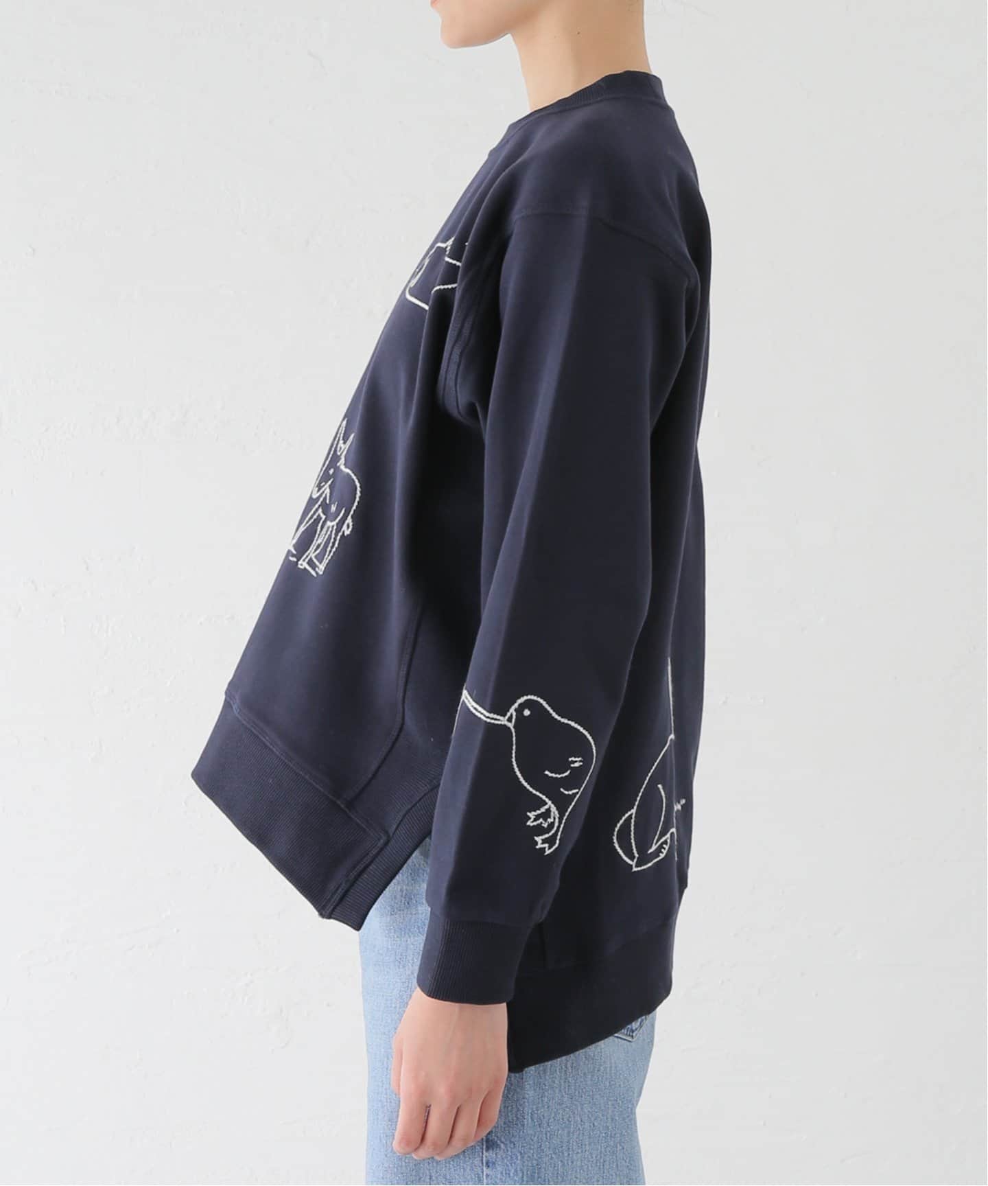 Sea New York DEMI刺繍スウェットプルオーバー Sea New York DEMI刺繍スウェットプルオーバー