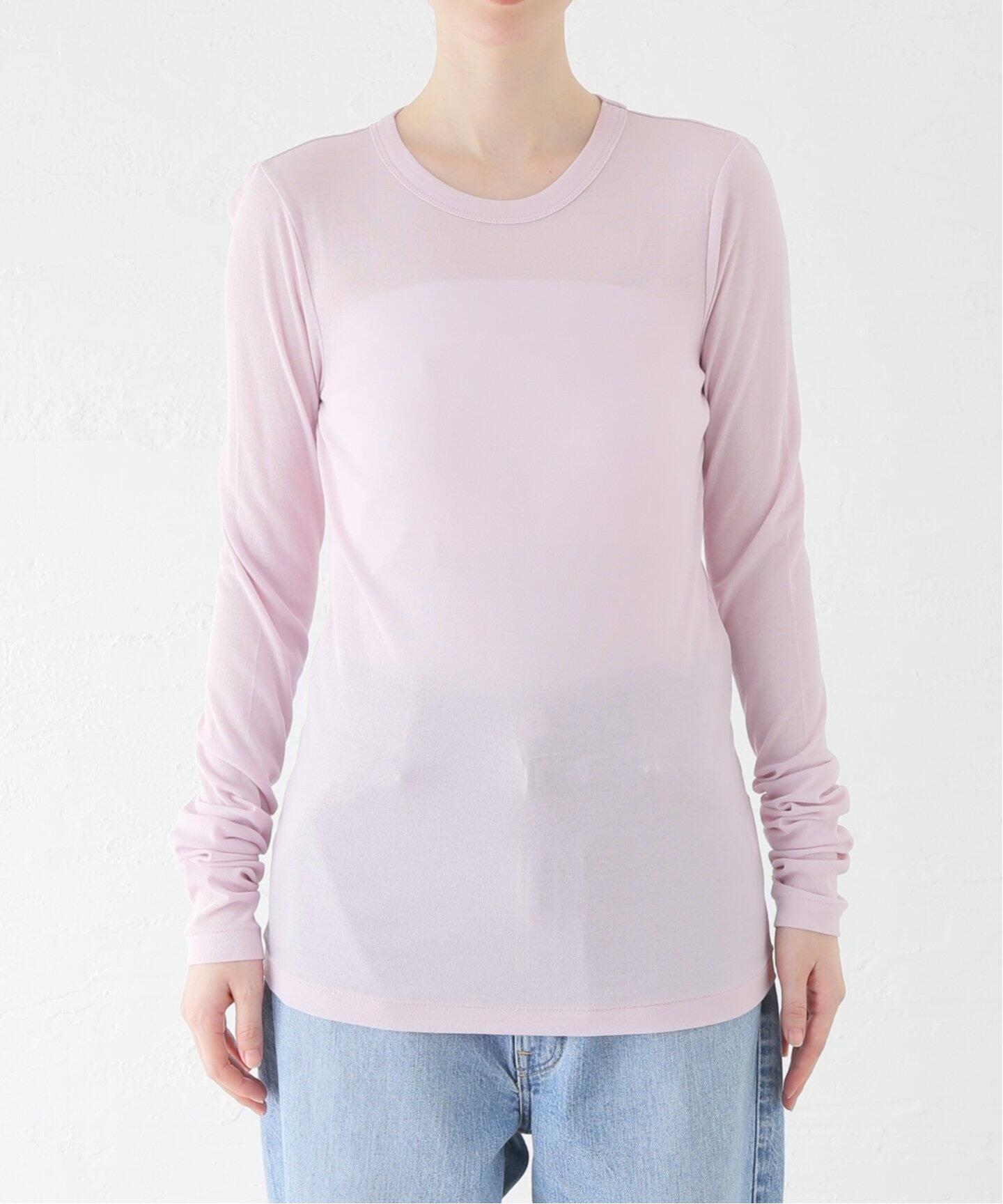 babaco/ババコ Twisted Cotton Long Sleeve プルオーバー BA01-CR11（T 