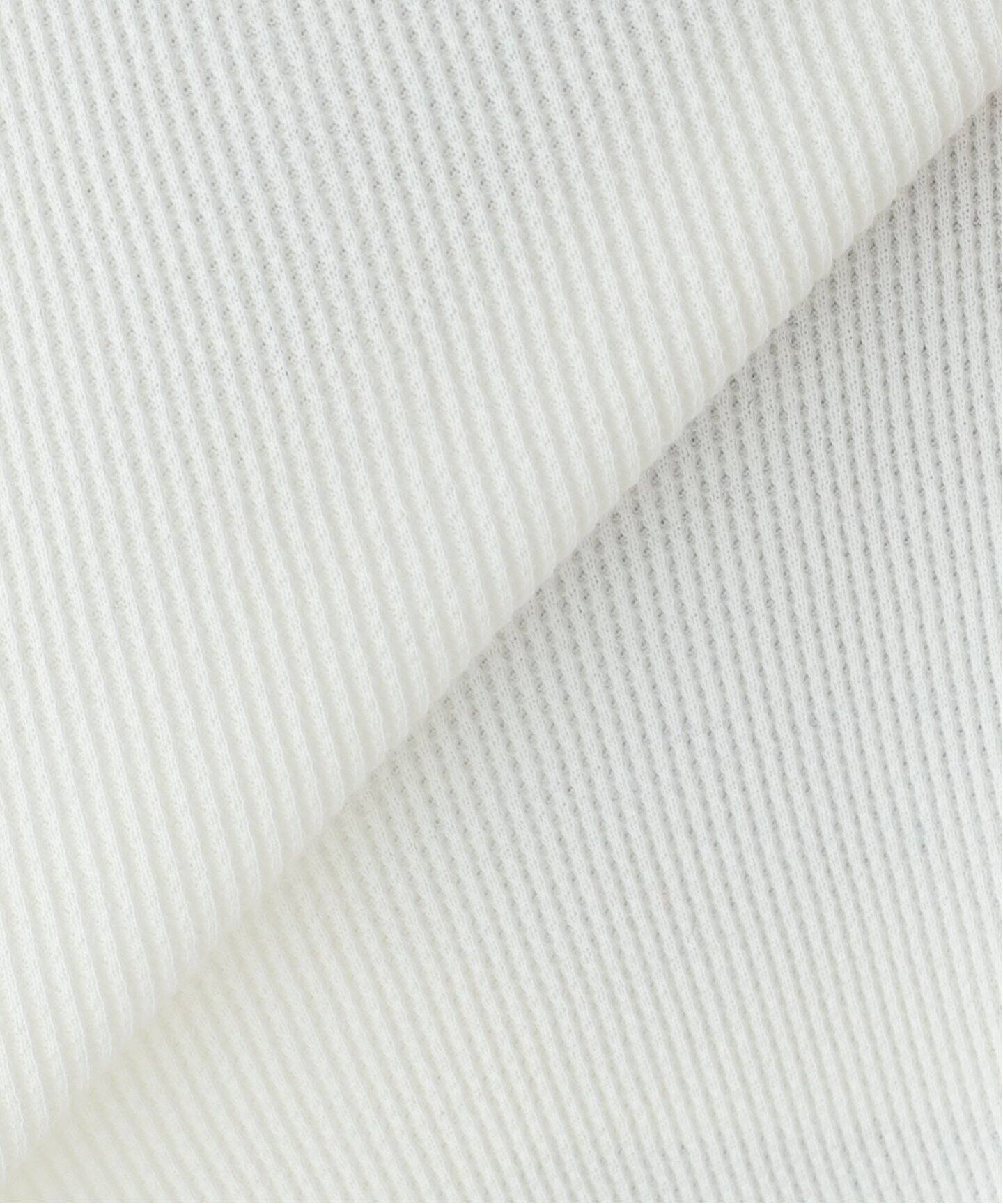 JUN MIKAMI/ジュンミカミ ワッフルロングスリーブプルオーバー 24AWー  