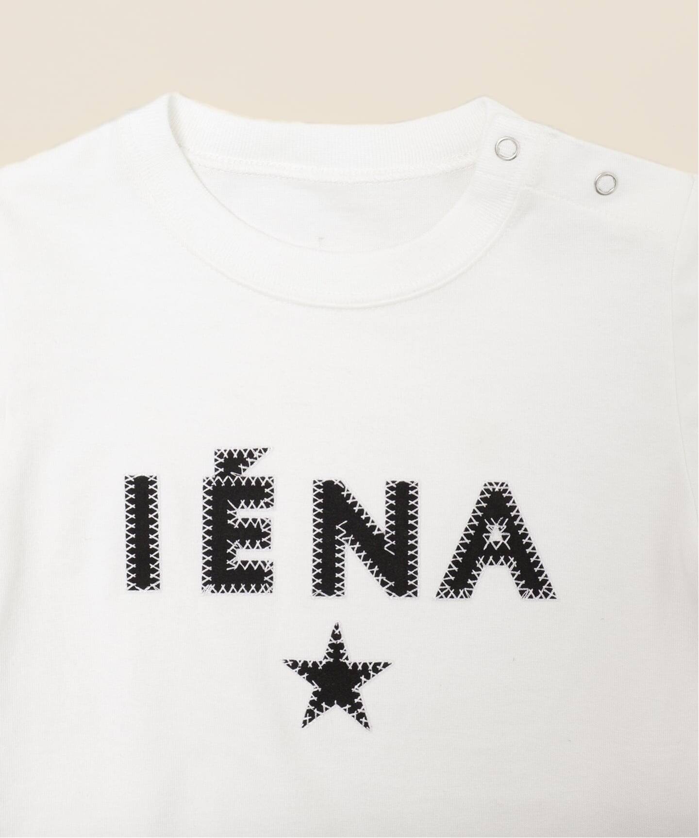 エンブロイダリーロンパース BASIC】エンブロイダリーエトワールロゴ長袖ロンパース baby