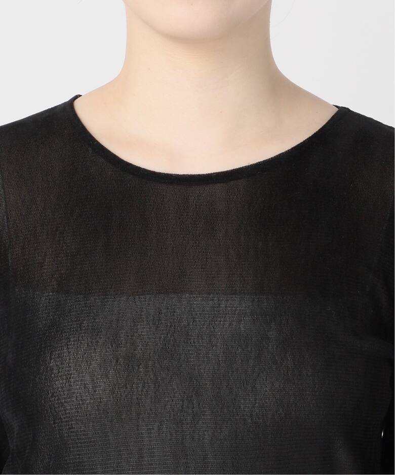 追加》Flocky Mesh ロンT（Tシャツ／カットソー）｜Plage（プラージュ 