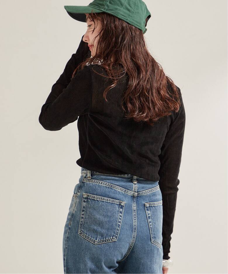 追加》Flocky Mesh ロンT（Tシャツ／カットソー）｜Plage（プラージュ  