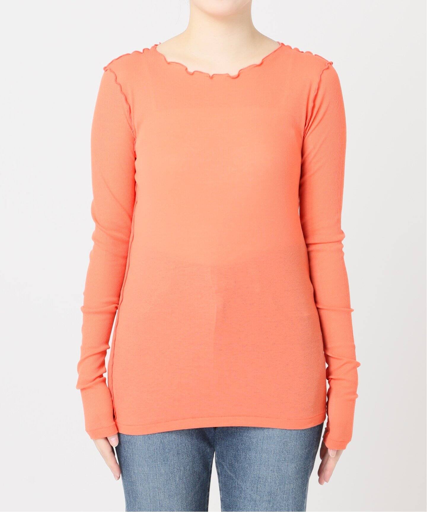 Plage - Plage High Twist Sheer ロンTシャツ High Twist Rib ロンT（Tシャツ／カットソー）｜Plage