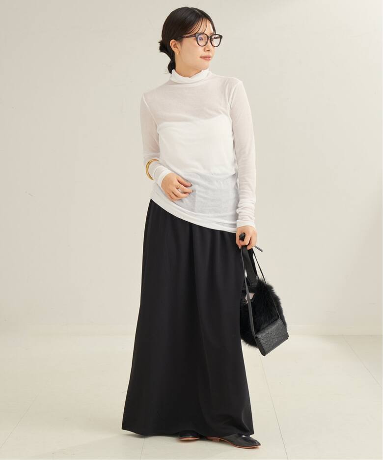 Rib Sheer タートル（Tシャツ／カットソー）｜Plage（プラージュ）の 