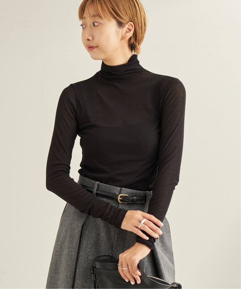 Rib Sheer タートル（Tシャツ／カットソー）｜Plage（プラージュ）の 