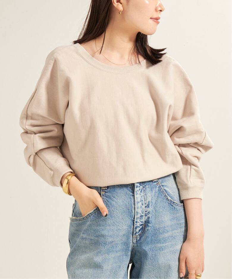 WEB・有楽町店限定》バックオープンフェミニンスウェット（スウェット  