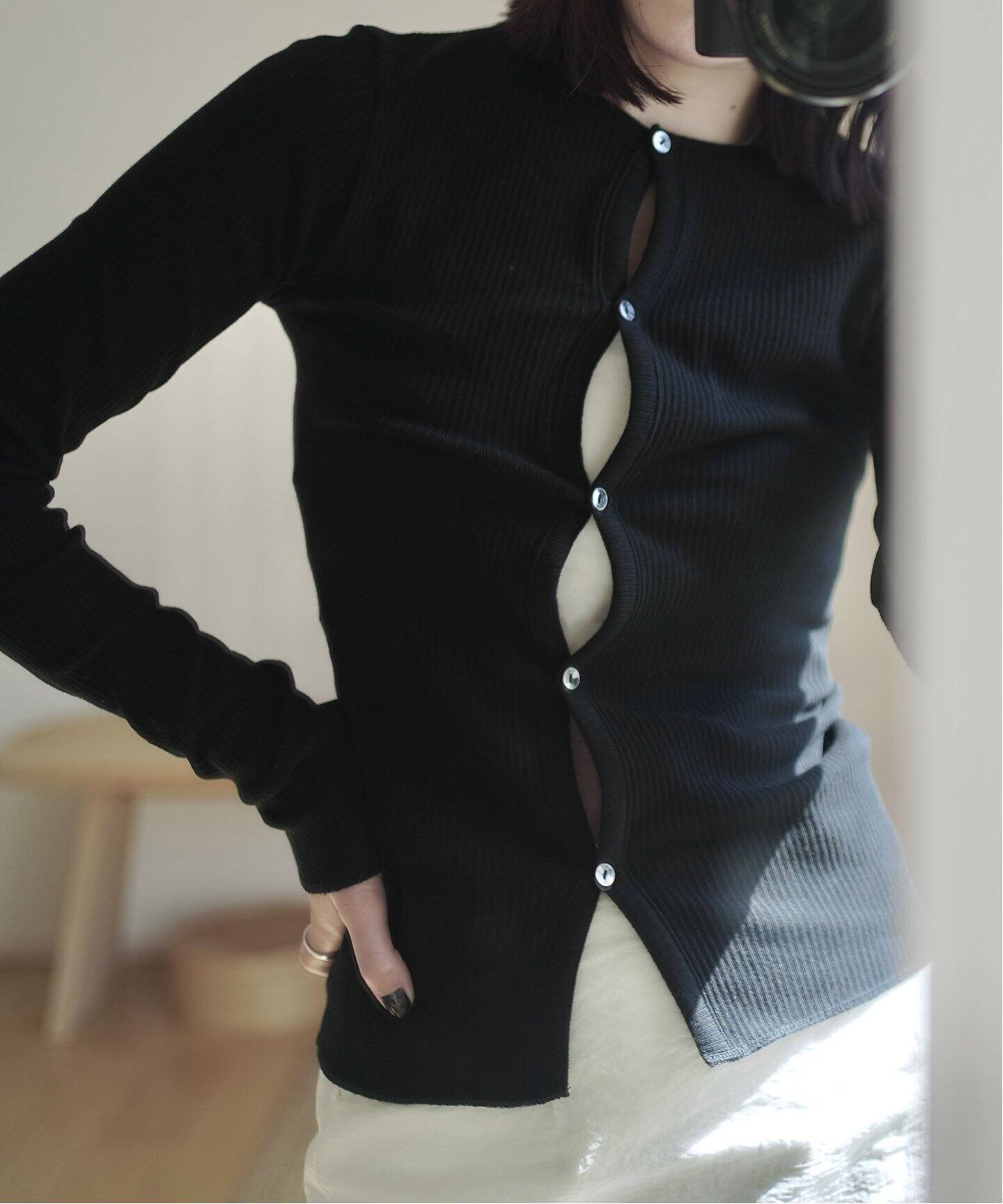 O rib カーディガン（カーディガン）｜Plage（プラージュ）の通販  